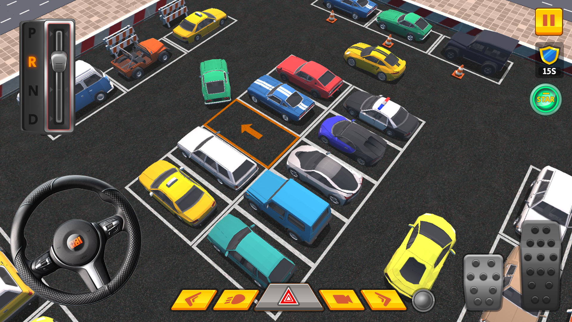 اسکرین شات 3 بازی Car Parking 3D Pro: City Drive