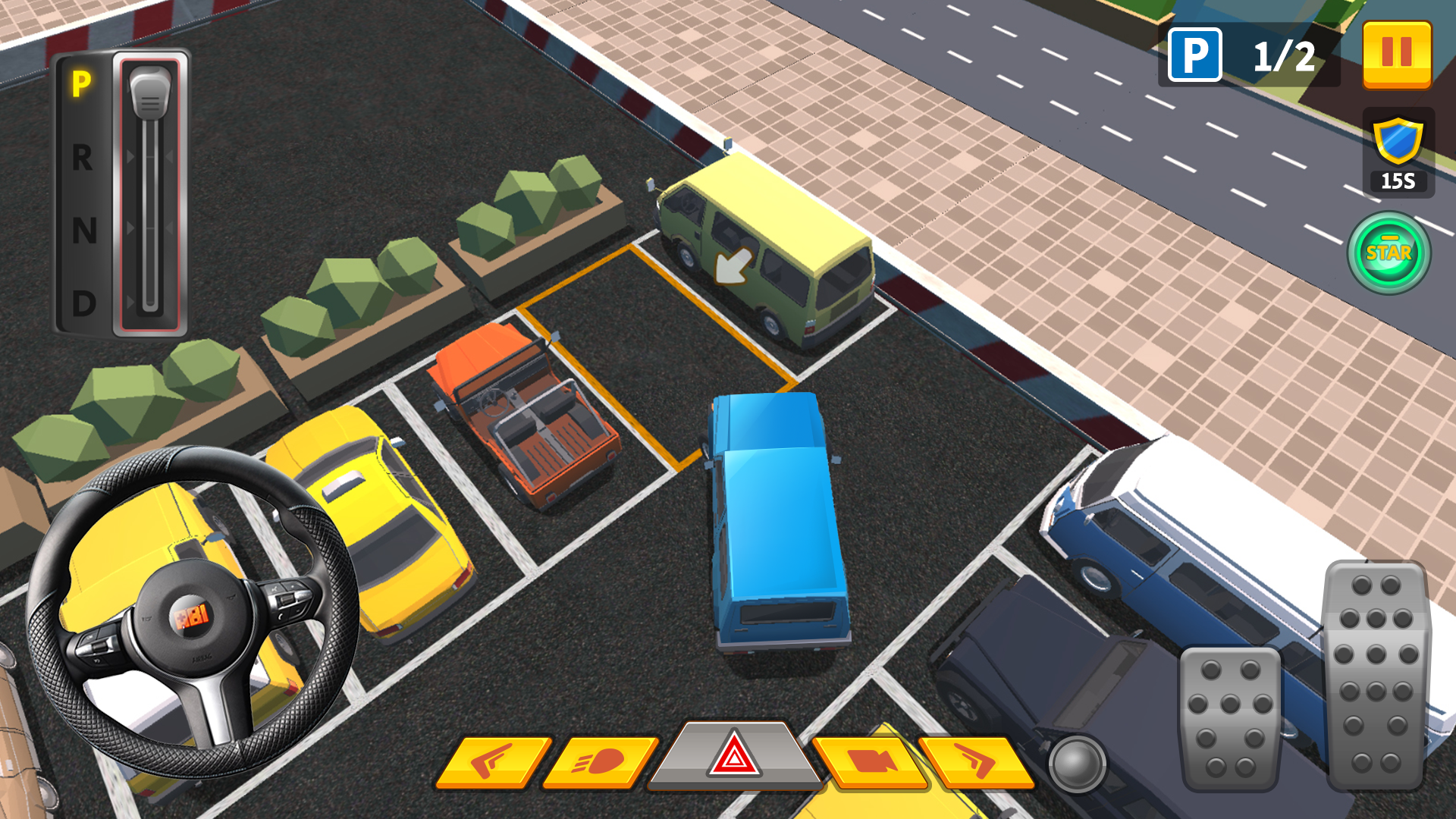 اسکرین شات 5 بازی Car Parking 3D Pro: City Drive