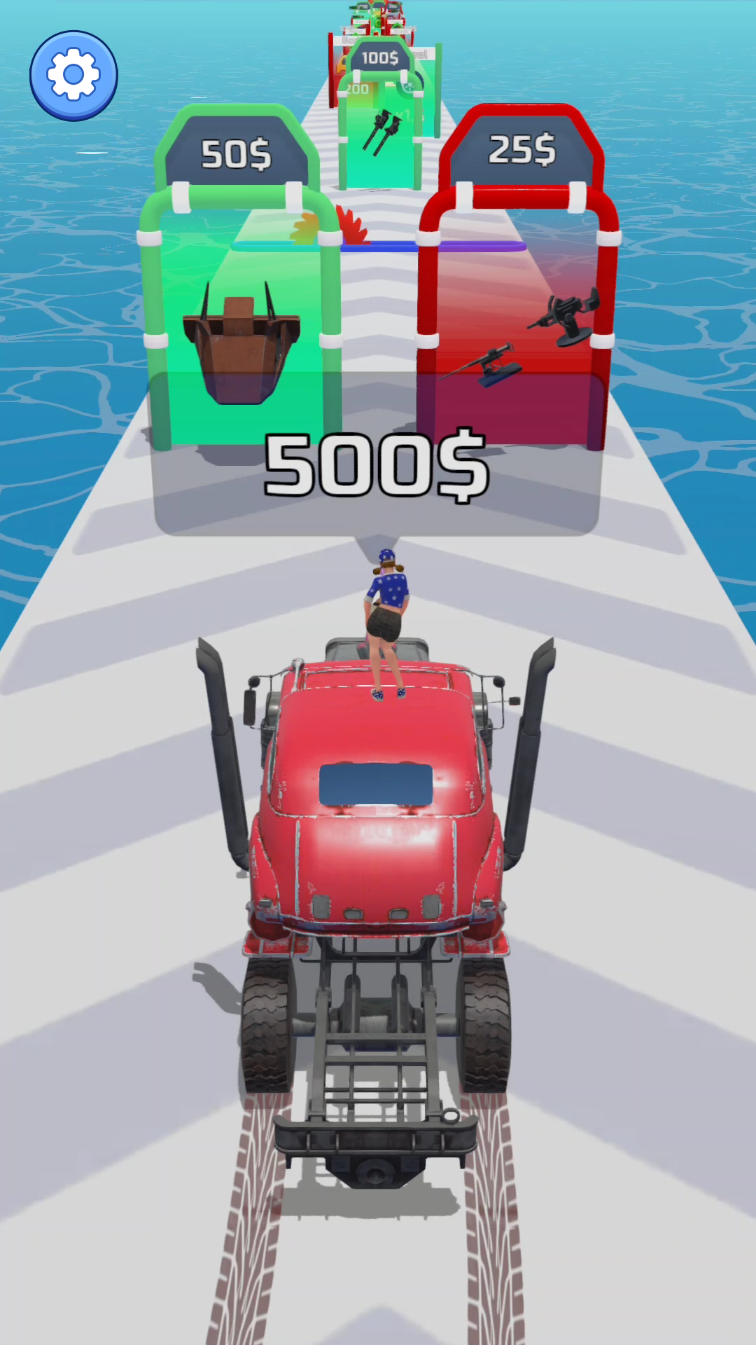 اسکرین شات 1 بازی Build A Car: Car Racing