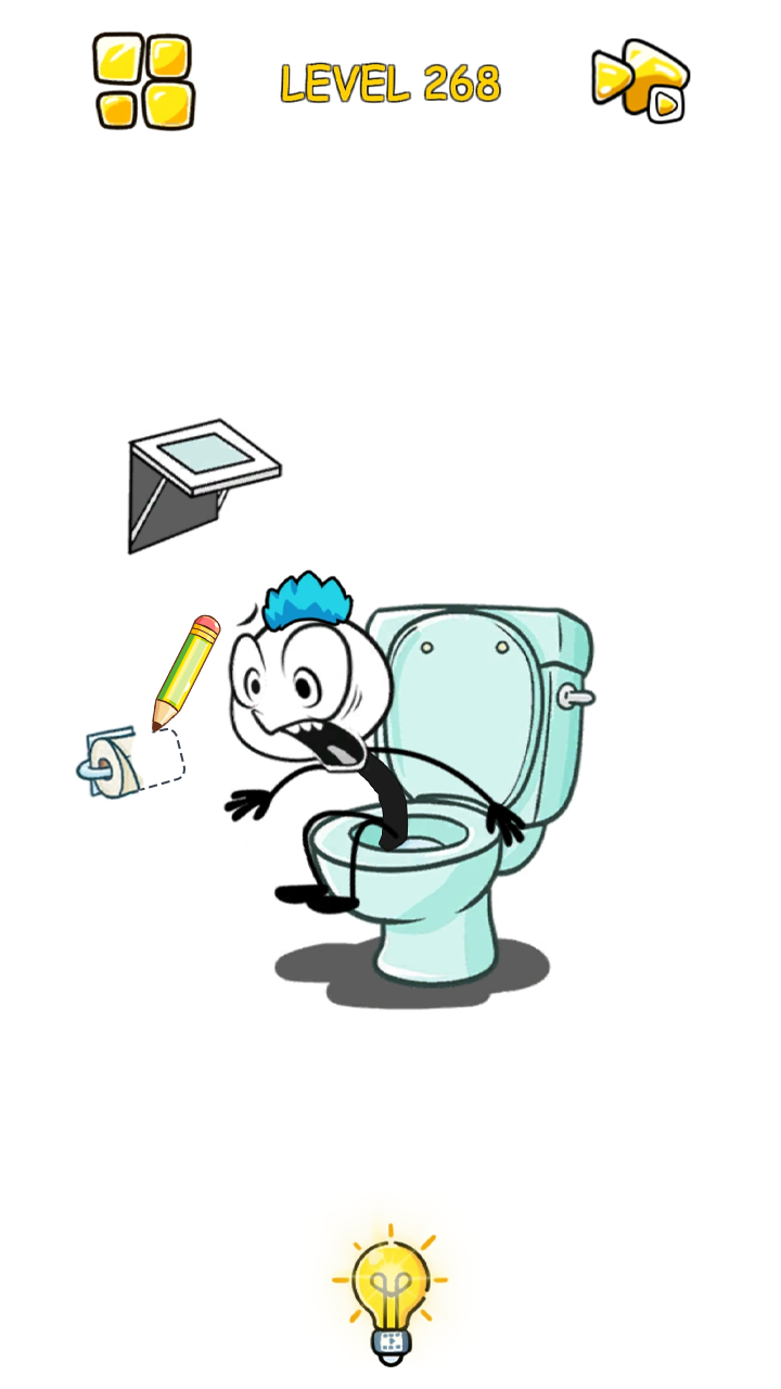 اسکرین شات 4 بازی Troll Master - Draw one part