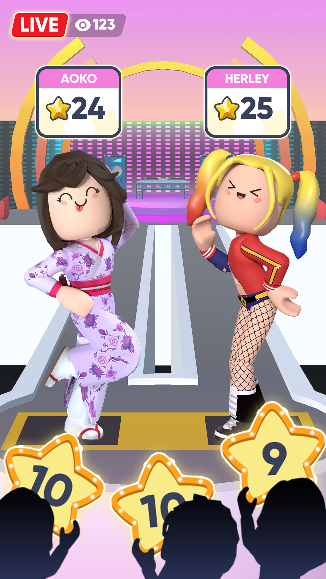 اسکرین شات 6 بازی Fashion Show - Catwalk Battle