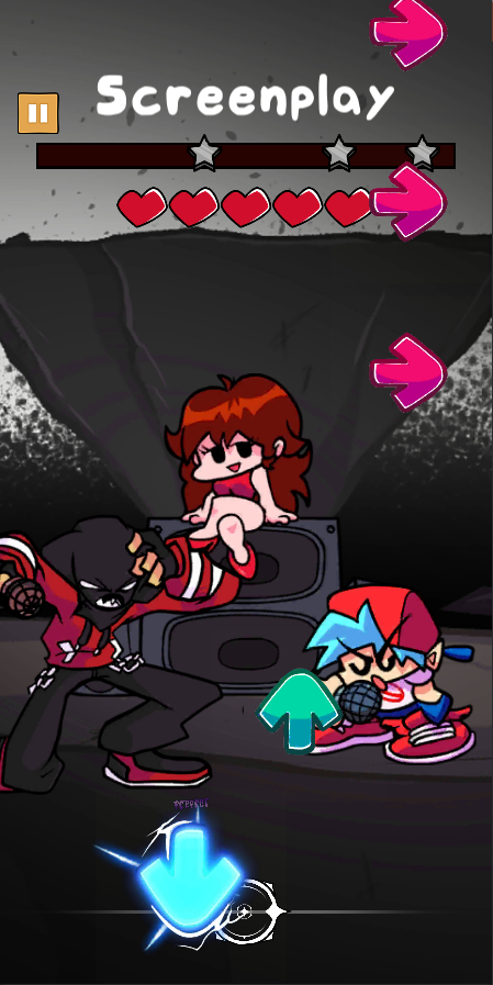 اسکرین شات 4 بازی FNF Scary Mod: Music Battle