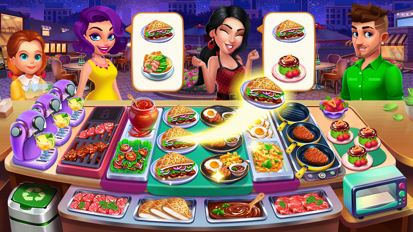 اسکرین شات 5 بازی Cooking Sizzle: Master Chef