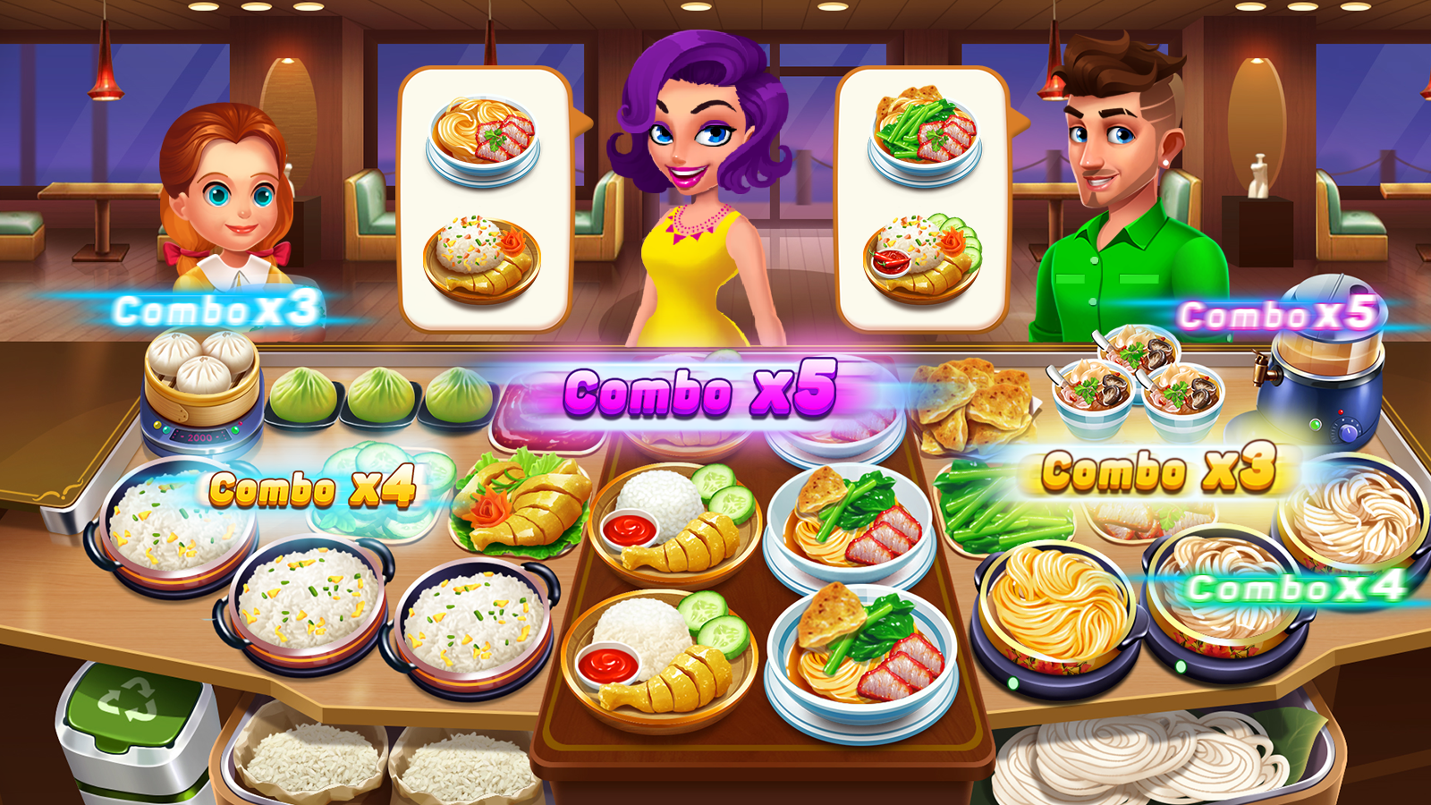 اسکرین شات 3 بازی Cooking Sizzle: Master Chef