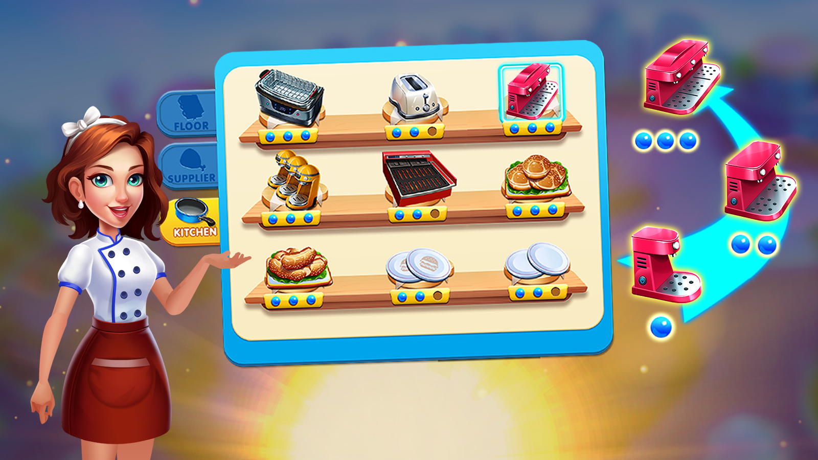 اسکرین شات 4 بازی Cooking Sizzle: Master Chef