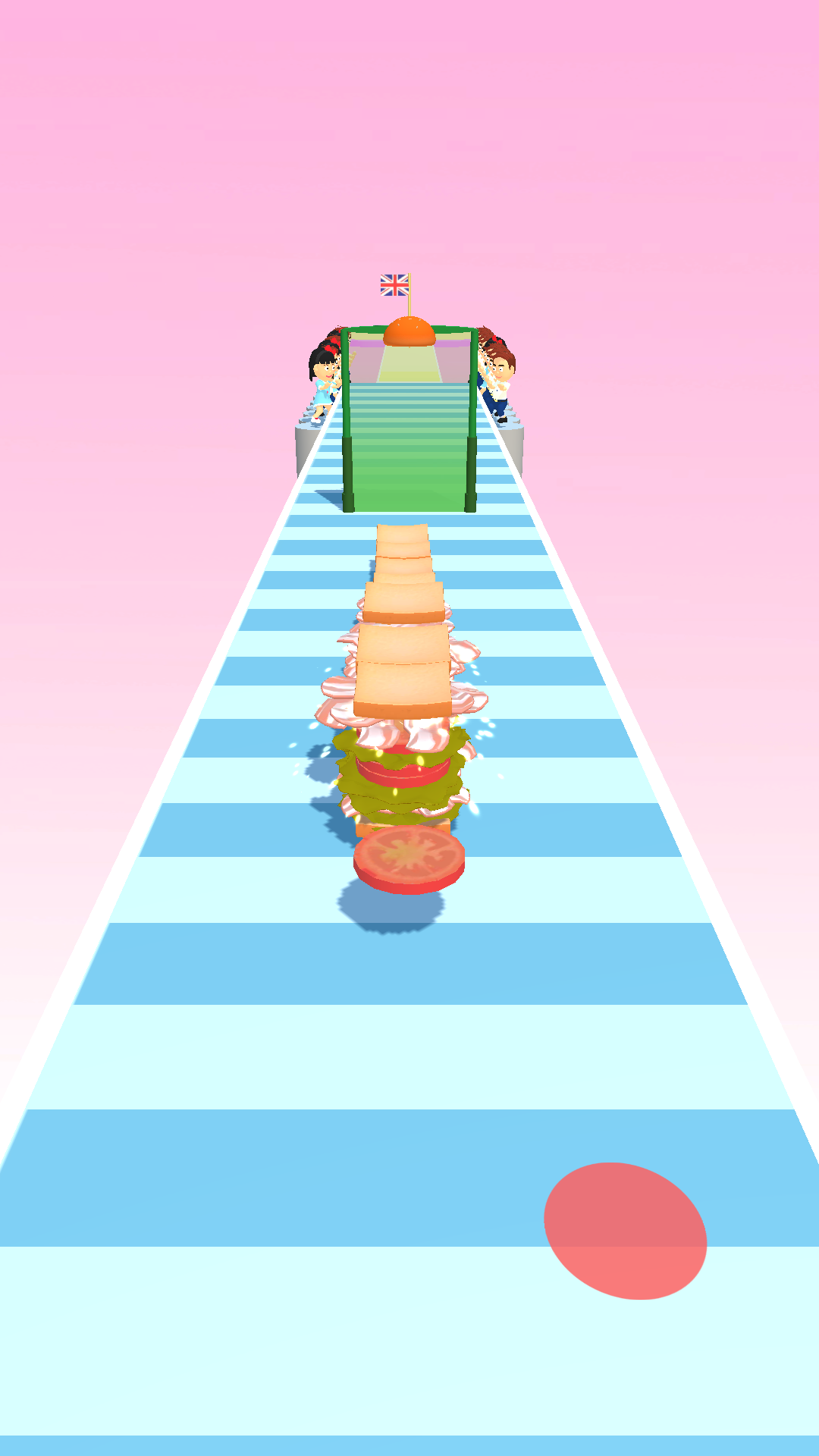 اسکرین شات 8 بازی Burger Stack Runner 3D