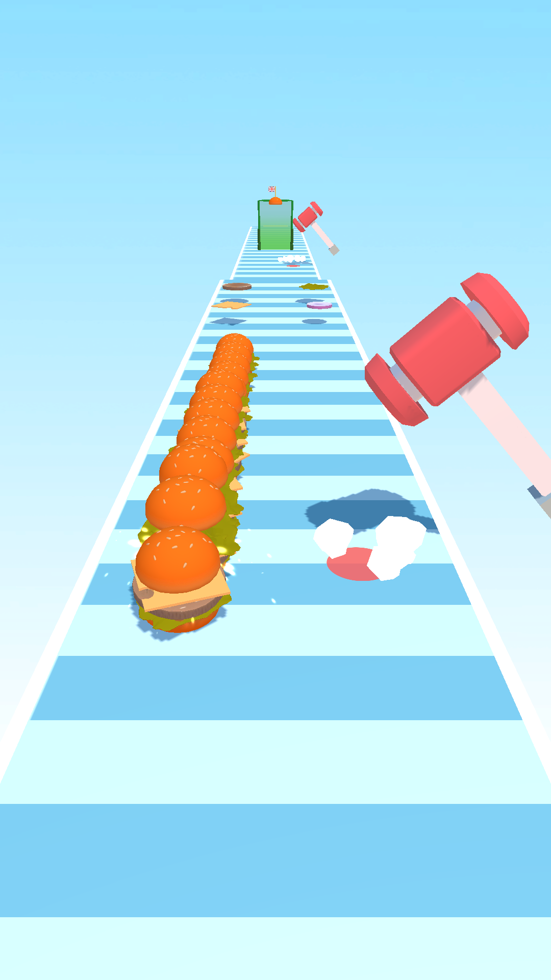 اسکرین شات 6 بازی Burger Stack Runner 3D