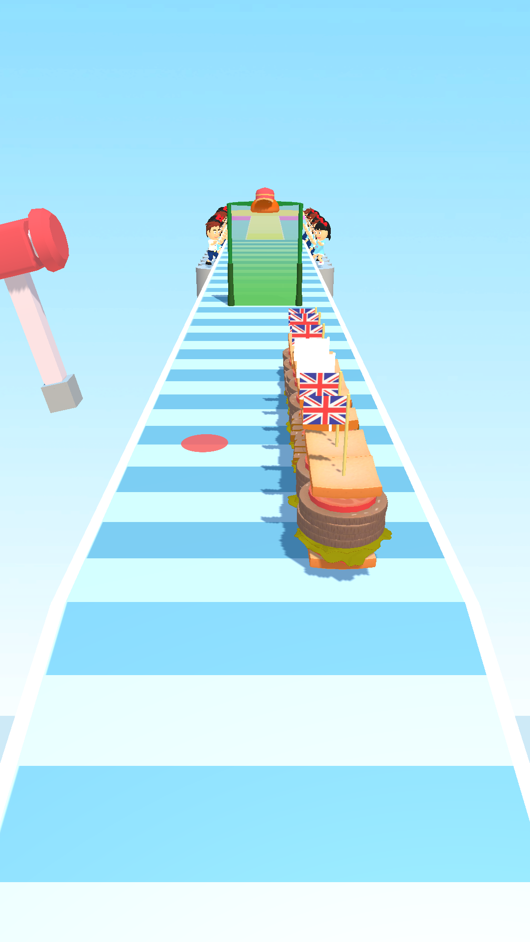 اسکرین شات 2 بازی Burger Stack Runner 3D