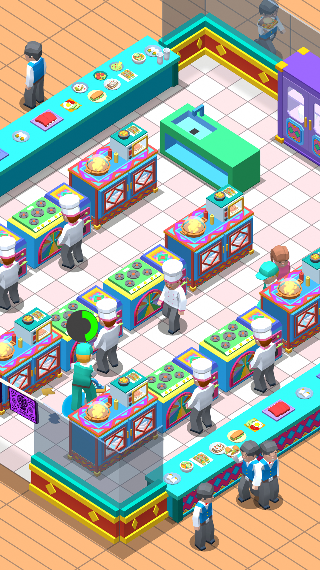 اسکرین شات 4 بازی Dream Restaurant - Idle Tycoon