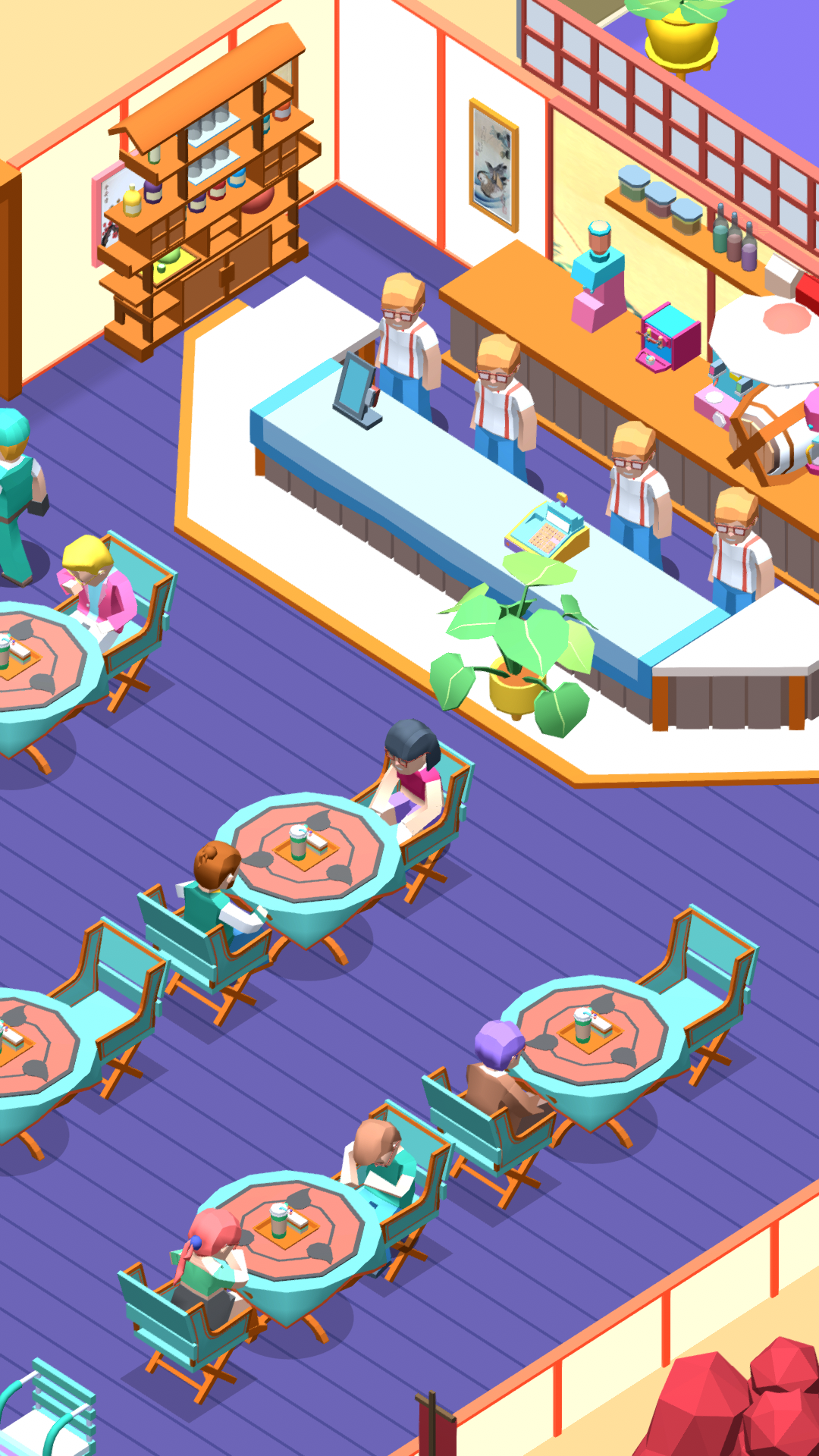 اسکرین شات 5 بازی Dream Restaurant - Idle Tycoon