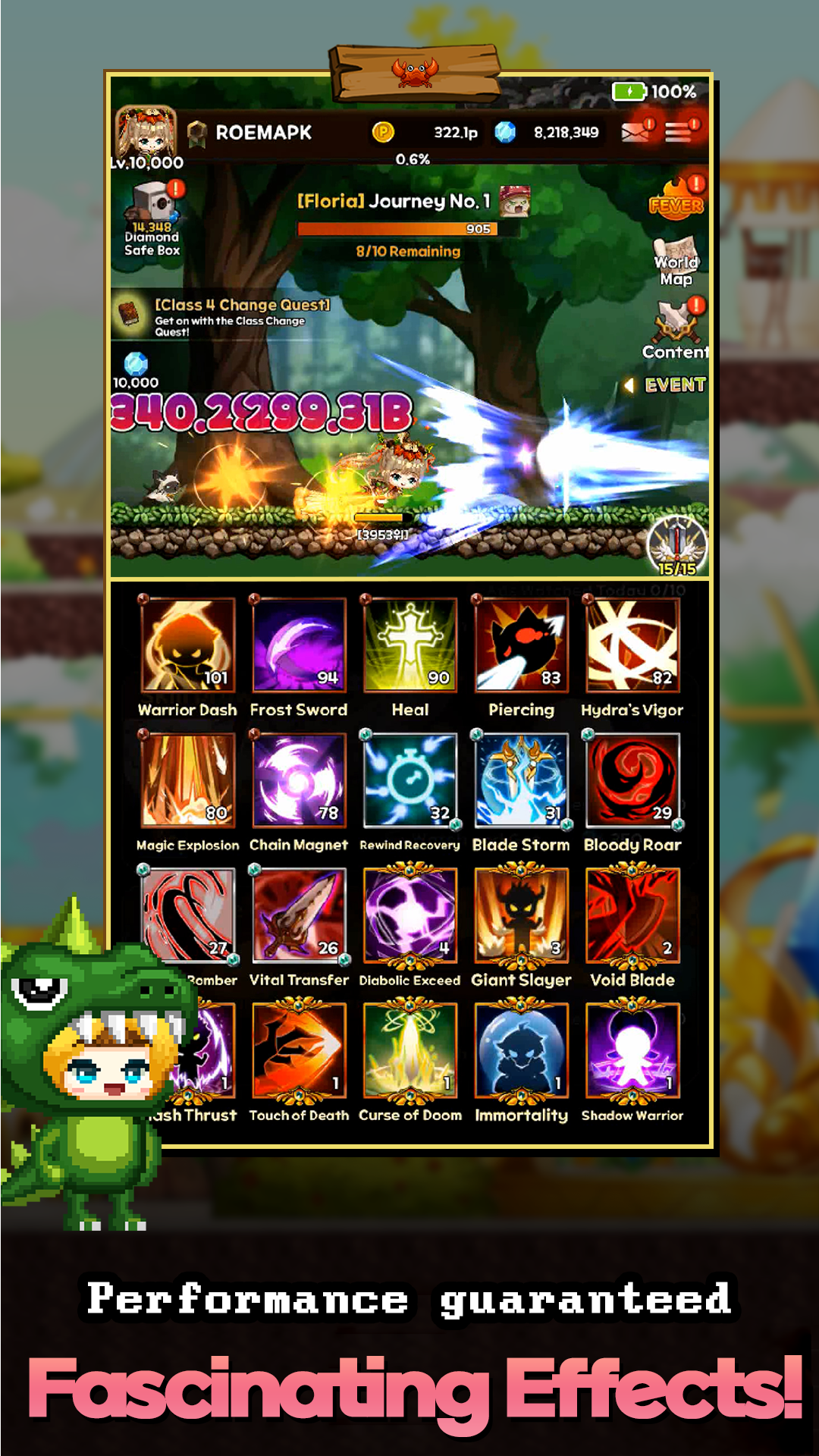 اسکرین شات 3 بازی Slime Hunter: Idle Warrior