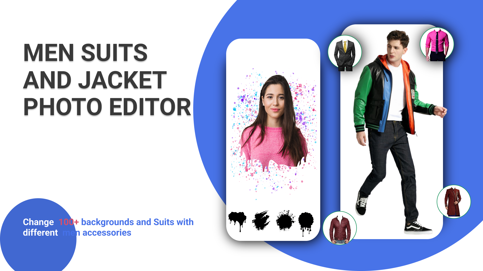 اسکرین شات 1 برنامه Smarty Men Suits Photo Editor