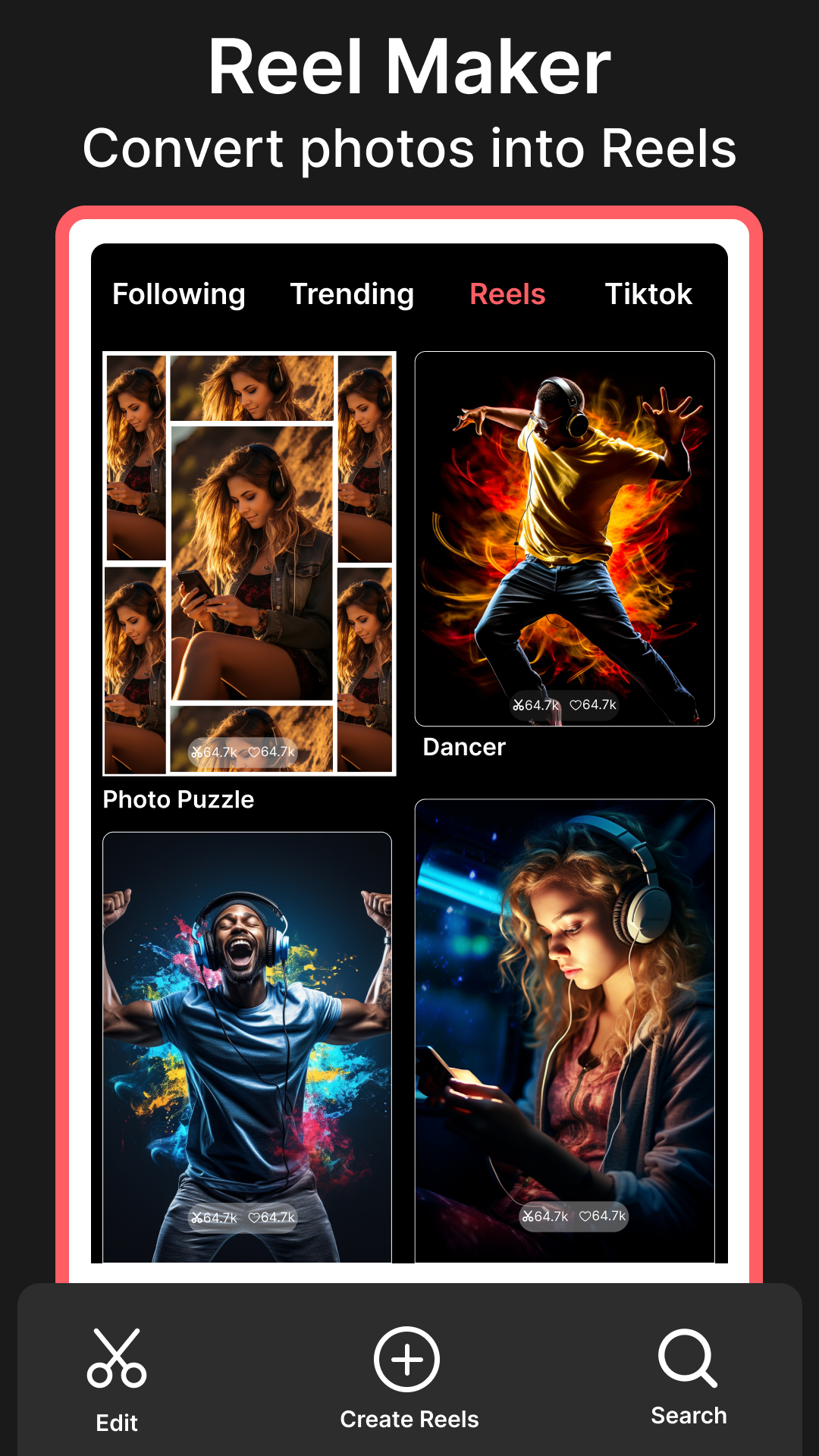 اسکرین شات 5 برنامه AI Video Editor & Media Player