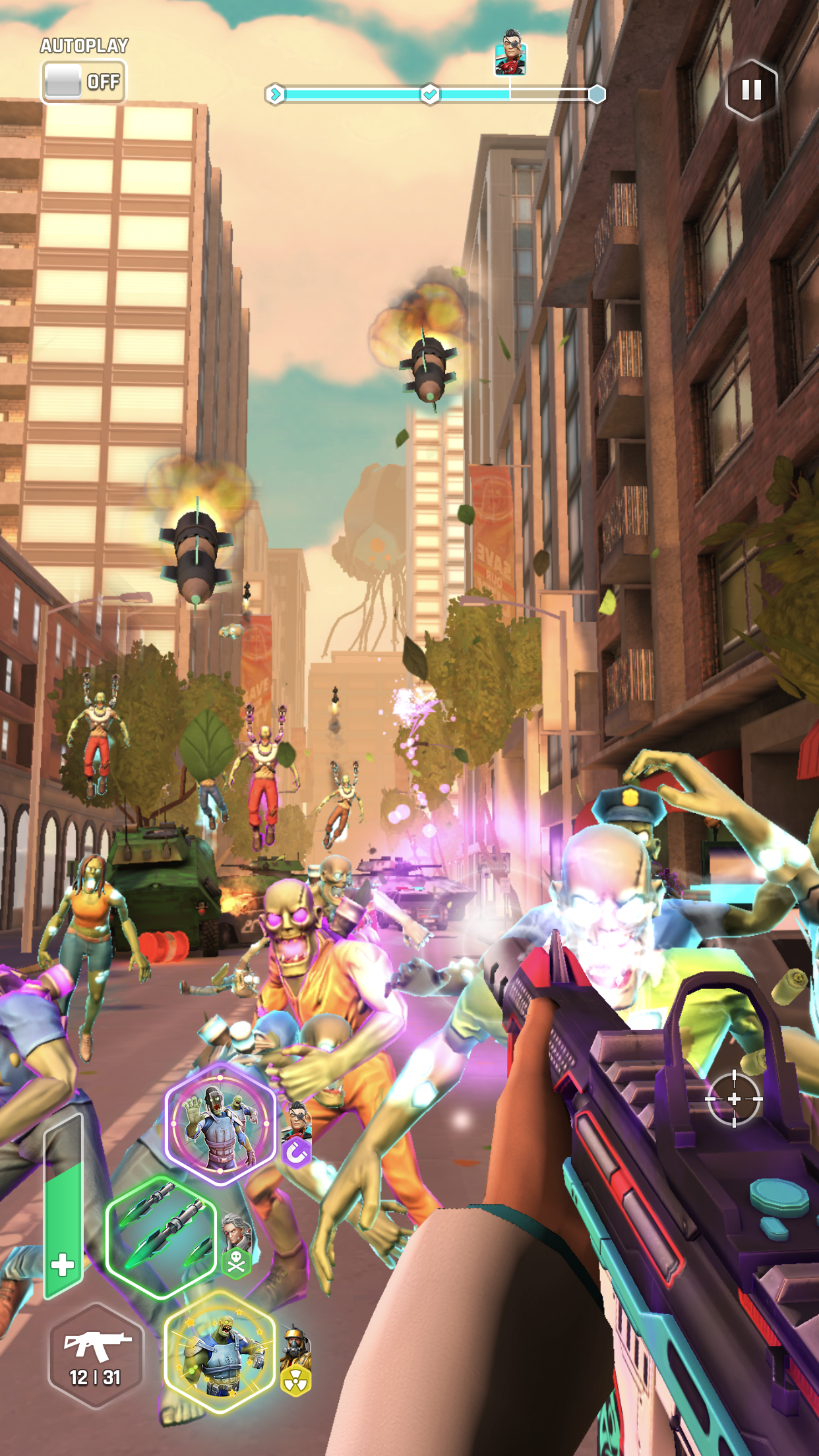 اسکرین شات 5 بازی Zombie Horde: Heroes FPS & RPG