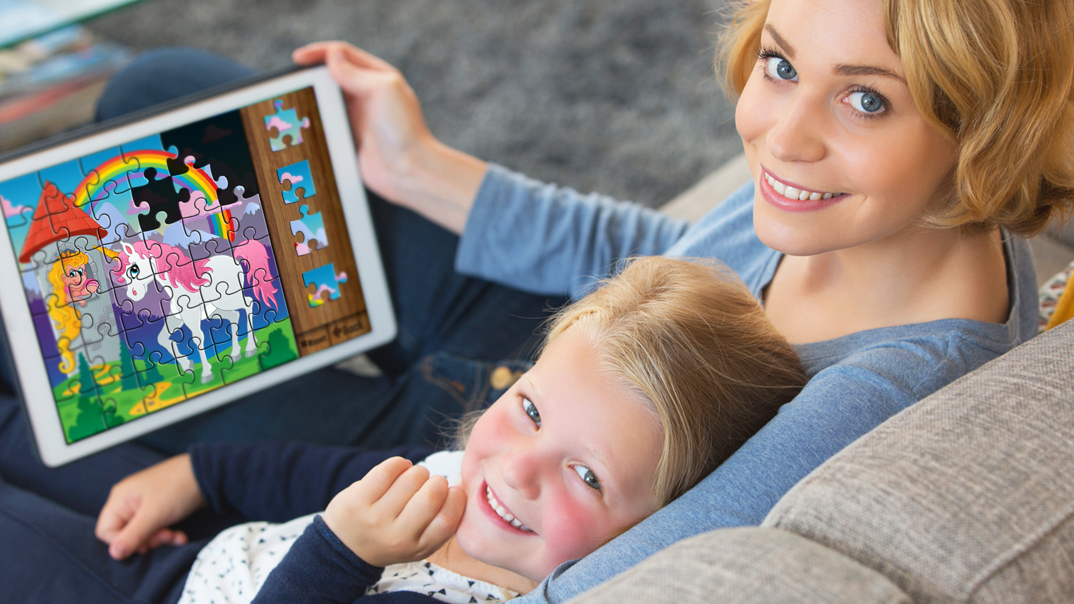 اسکرین شات 1 بازی Kids' Puzzles