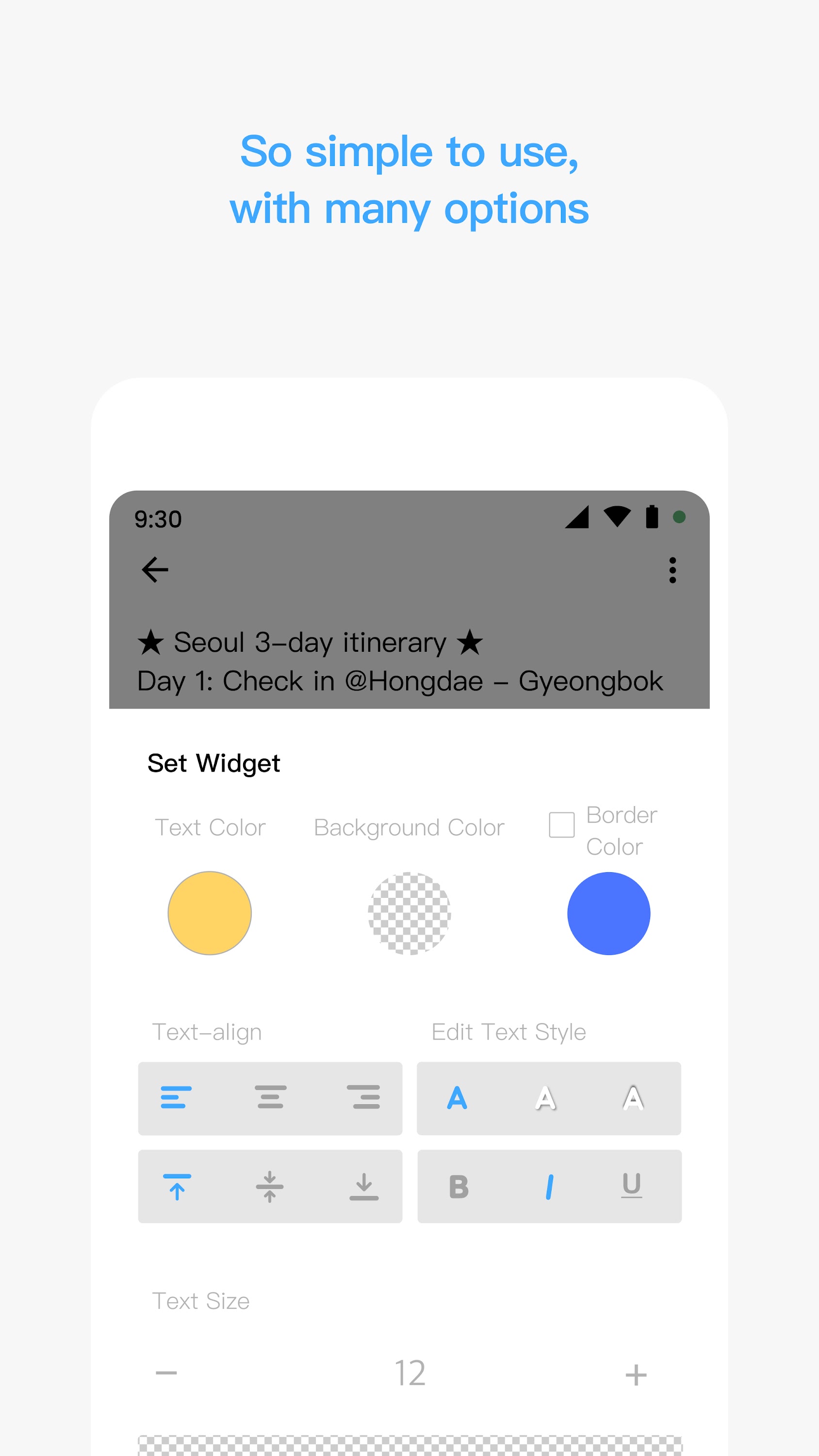 اسکرین شات 4 برنامه Memo Widget (to-dos&ideas)