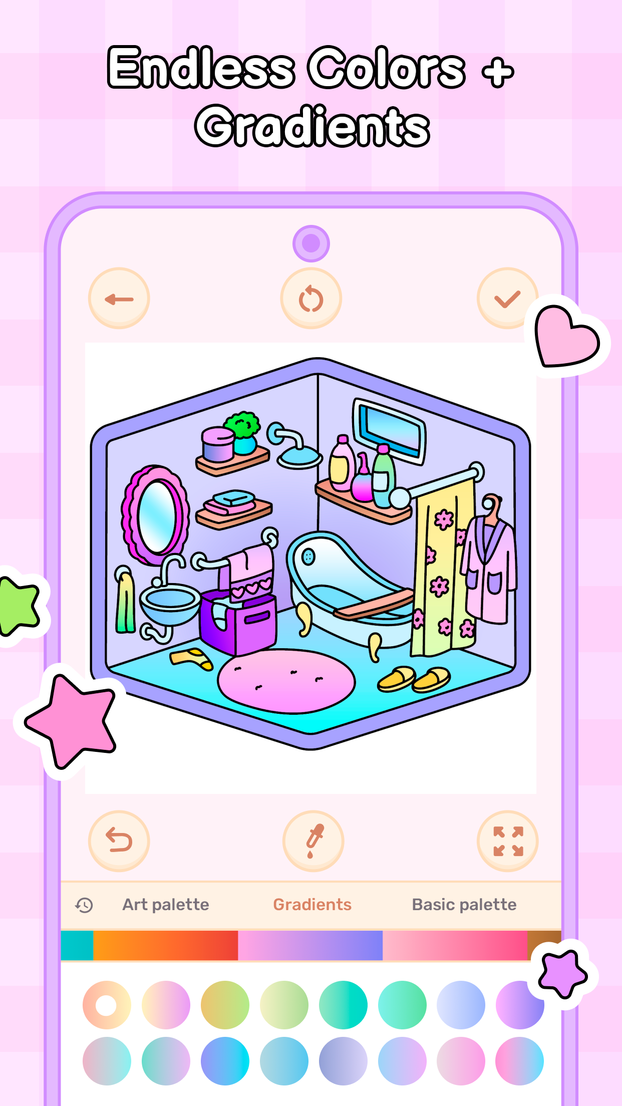 اسکرین شات 5 بازی Cozy Home: Comfy Coloring Book