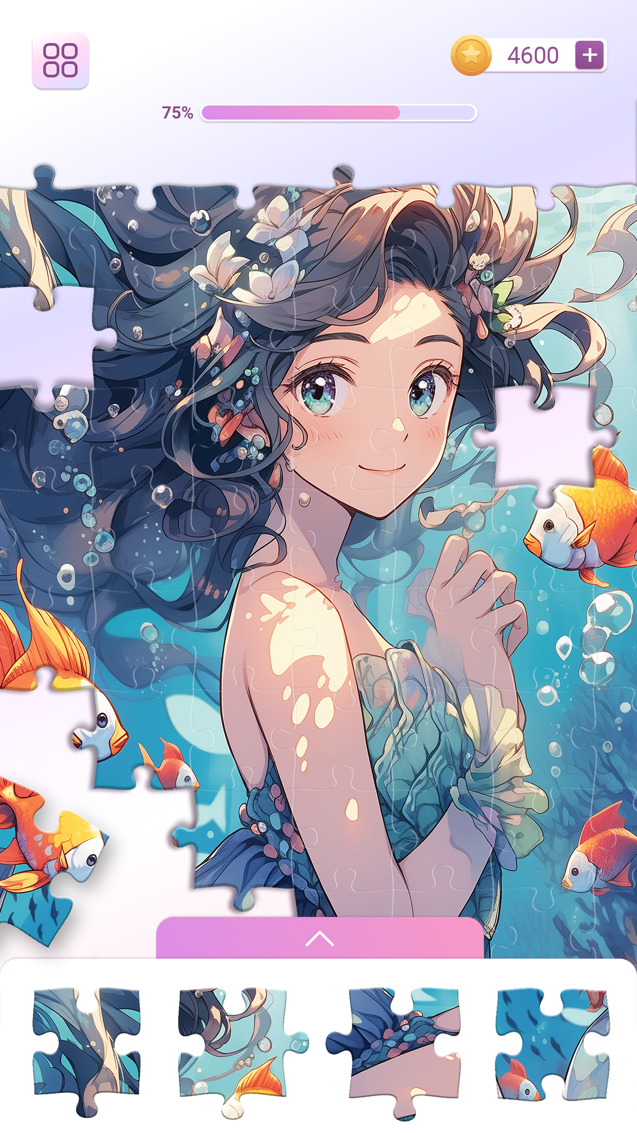 اسکرین شات 5 بازی Anime Games: Jigsaw Puzzle