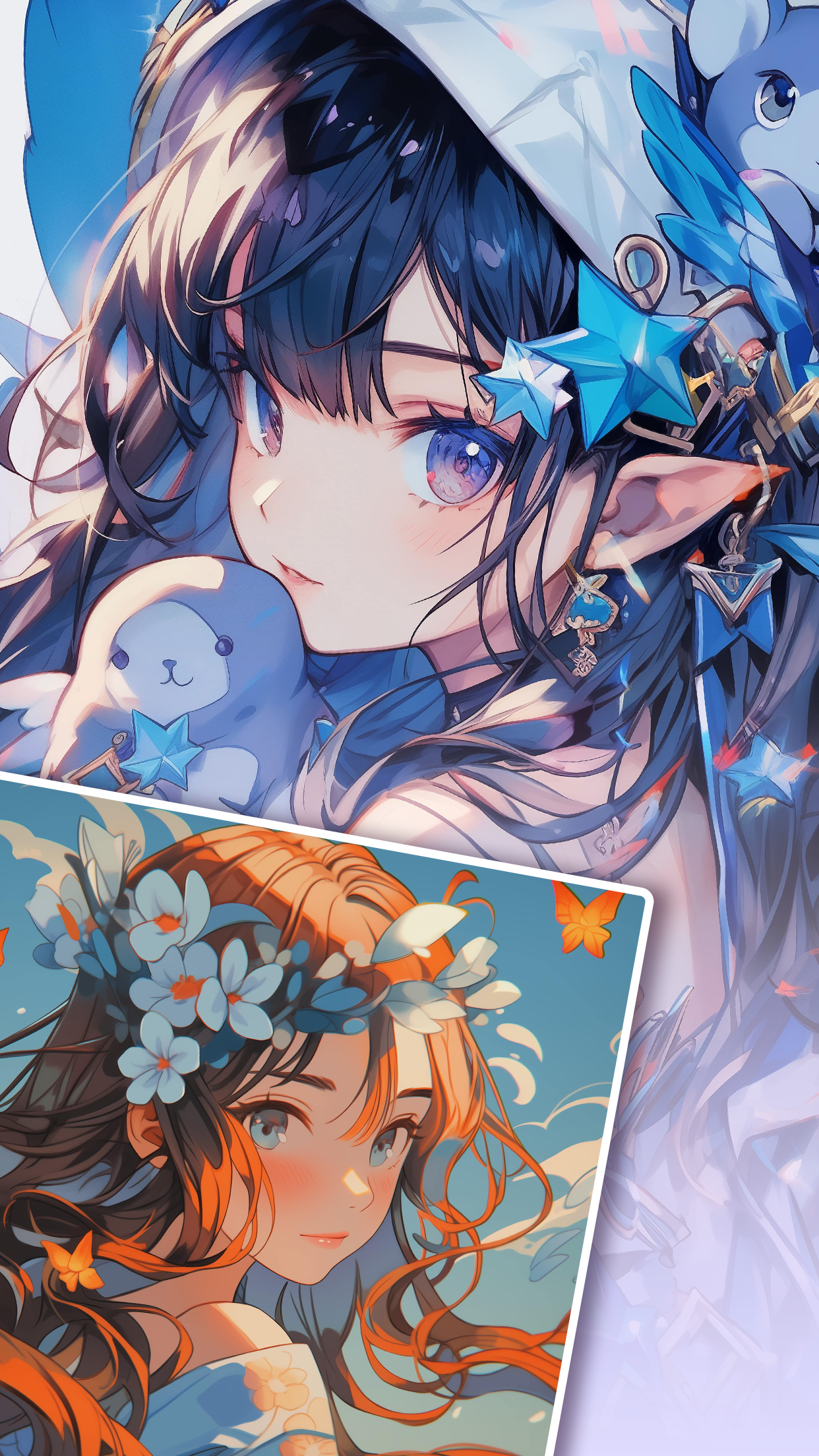 اسکرین شات 7 بازی Anime Games: Jigsaw Puzzle