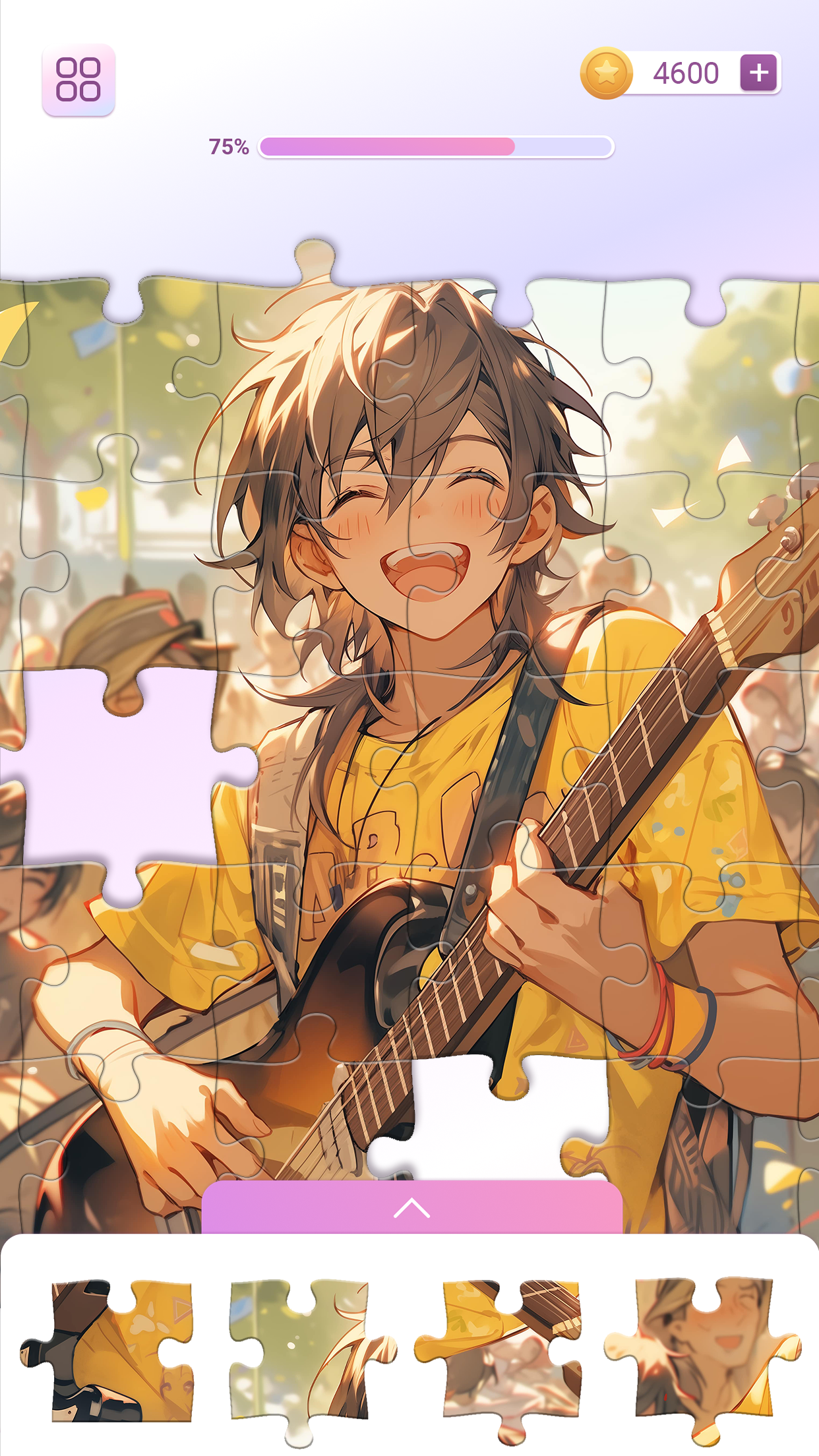 اسکرین شات 6 بازی Anime Games: Jigsaw Puzzle