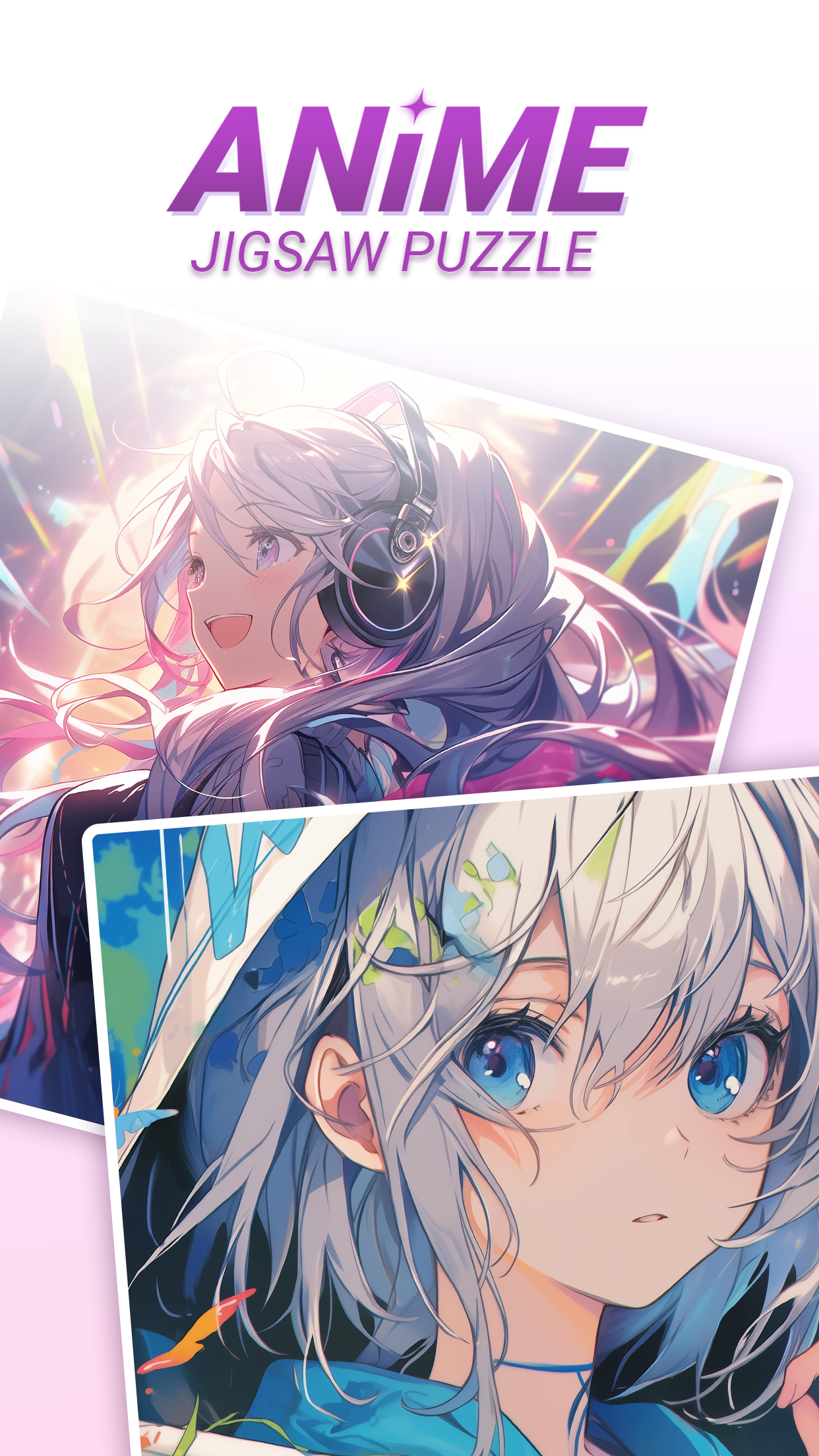 اسکرین شات 1 بازی Anime Games: Jigsaw Puzzle