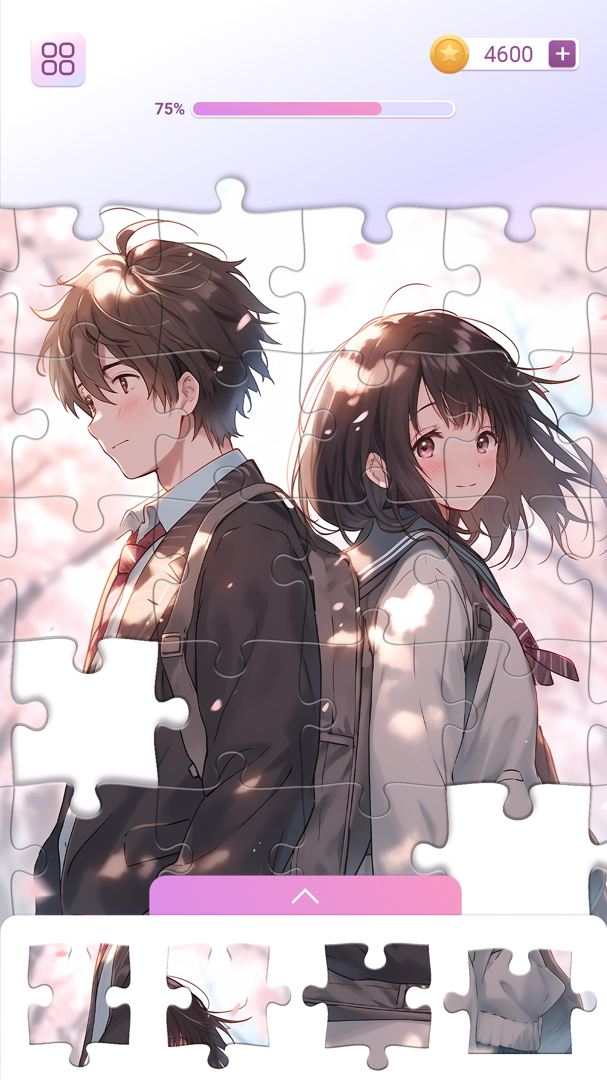 اسکرین شات 4 بازی Anime Games: Jigsaw Puzzle
