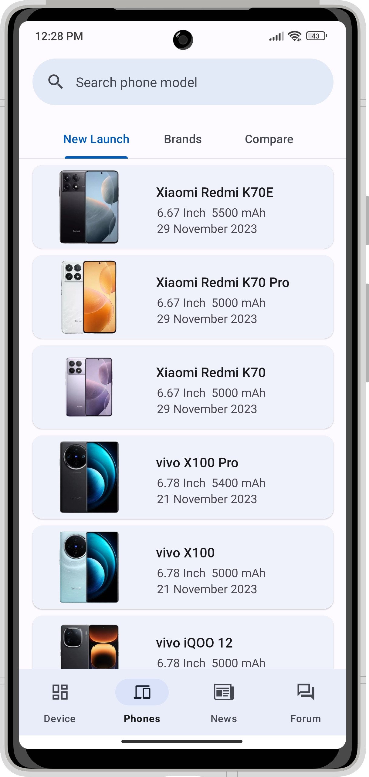 اسکرین شات 2 برنامه CPU X - Device & System info