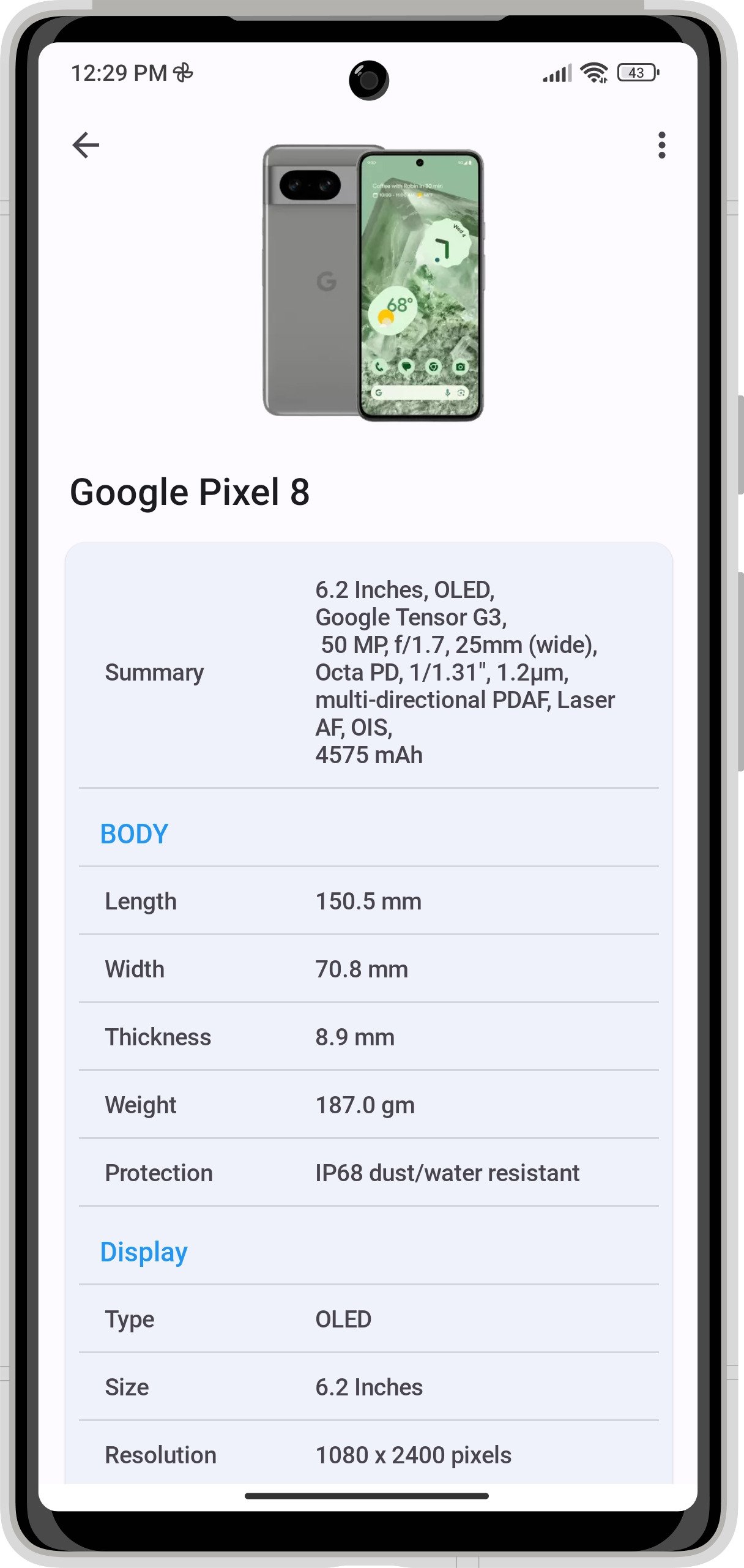 اسکرین شات 3 برنامه CPU X - Device & System info