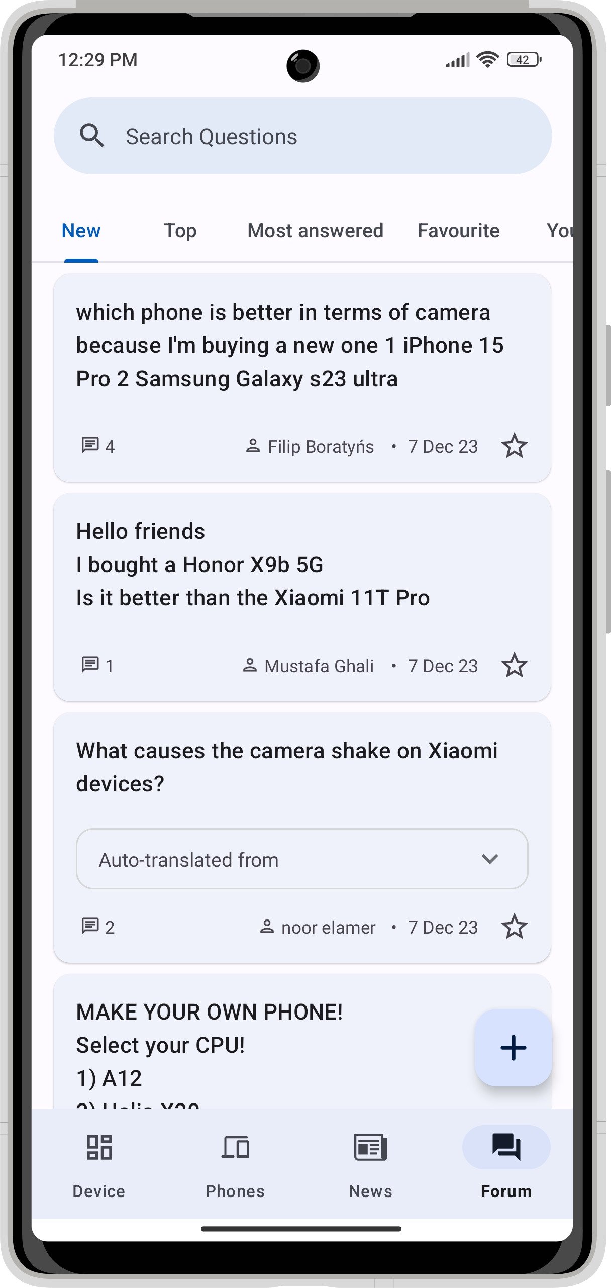 اسکرین شات 5 برنامه CPU X - Device & System info