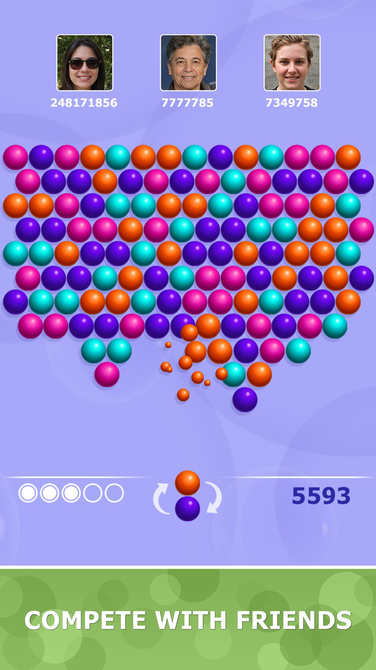 اسکرین شات 7 بازی Bubblez: Magic Bubble Quest