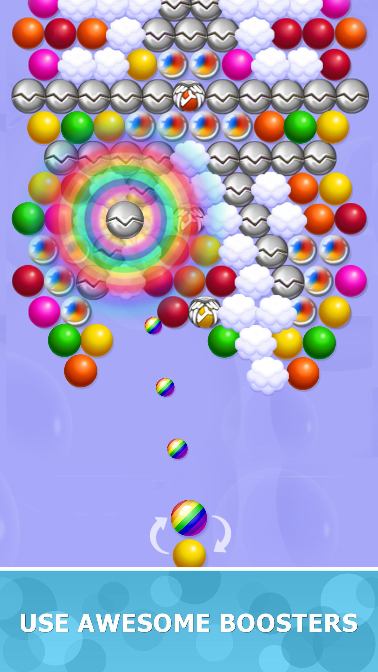 اسکرین شات 1 بازی Bubblez: Magic Bubble Quest