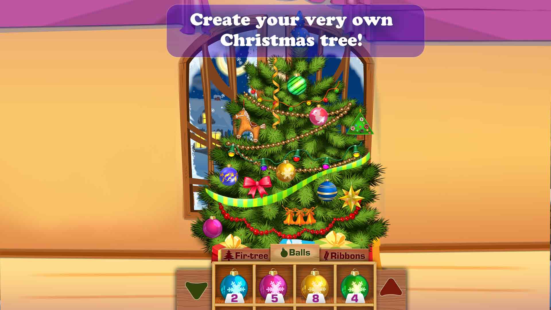 اسکرین شات 4 بازی Christmas Tree Decorations