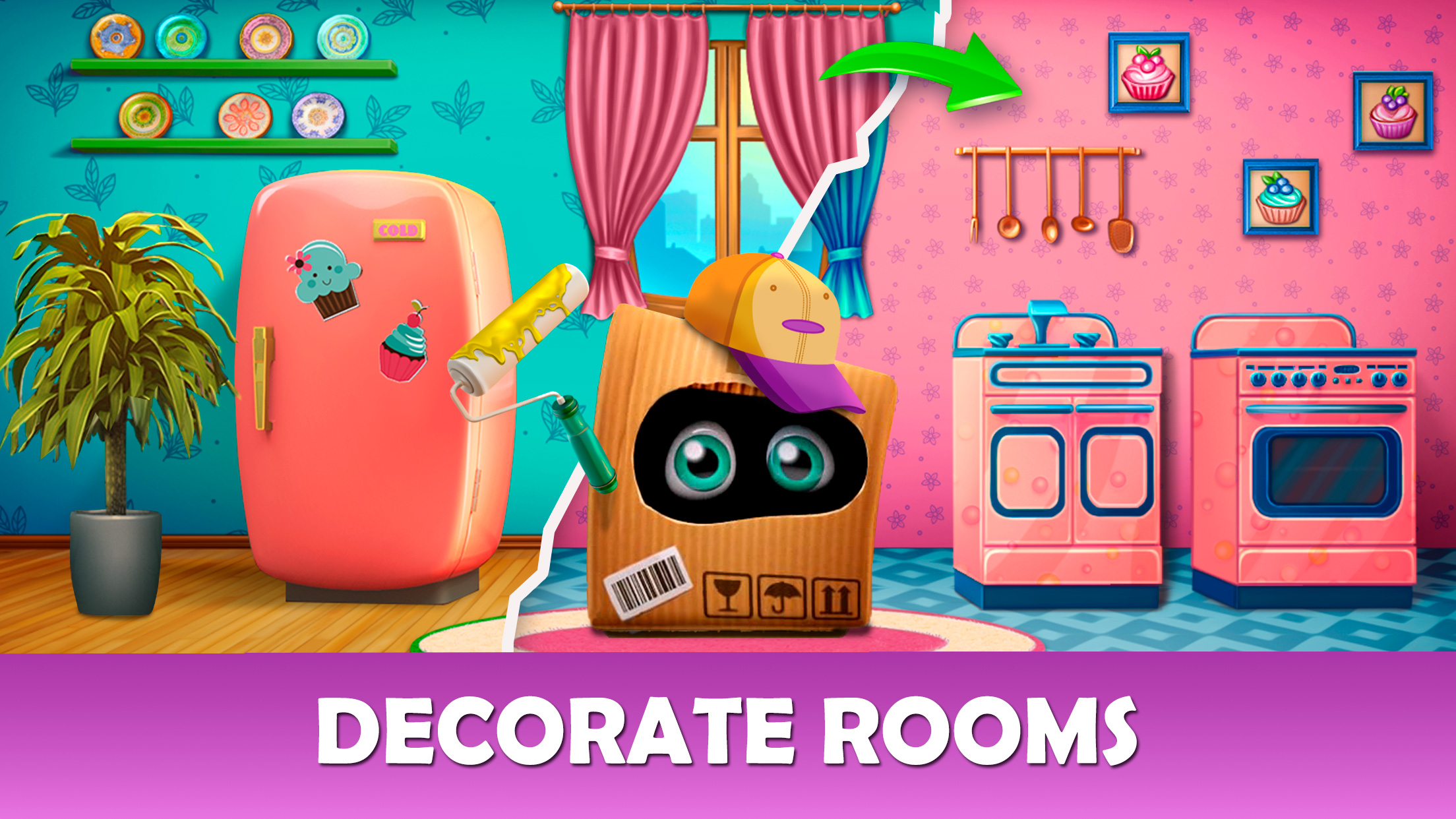 اسکرین شات 5 بازی Boxie: Virtual pet and Puzzles