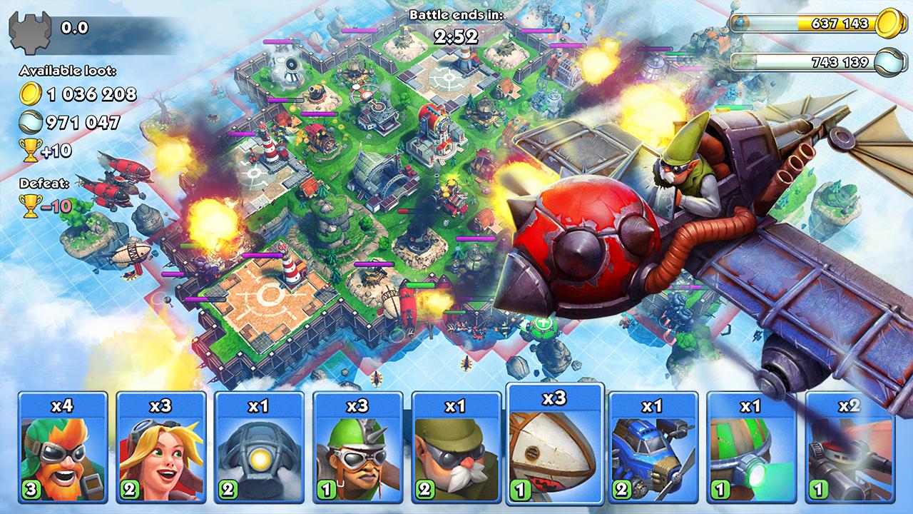اسکرین شات 1 بازی Sky Clash: Lords of Clans 3D