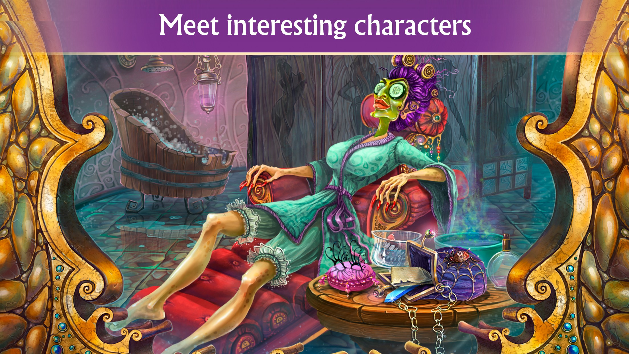 اسکرین شات 6 بازی Spellchanted Puzzle Adventure