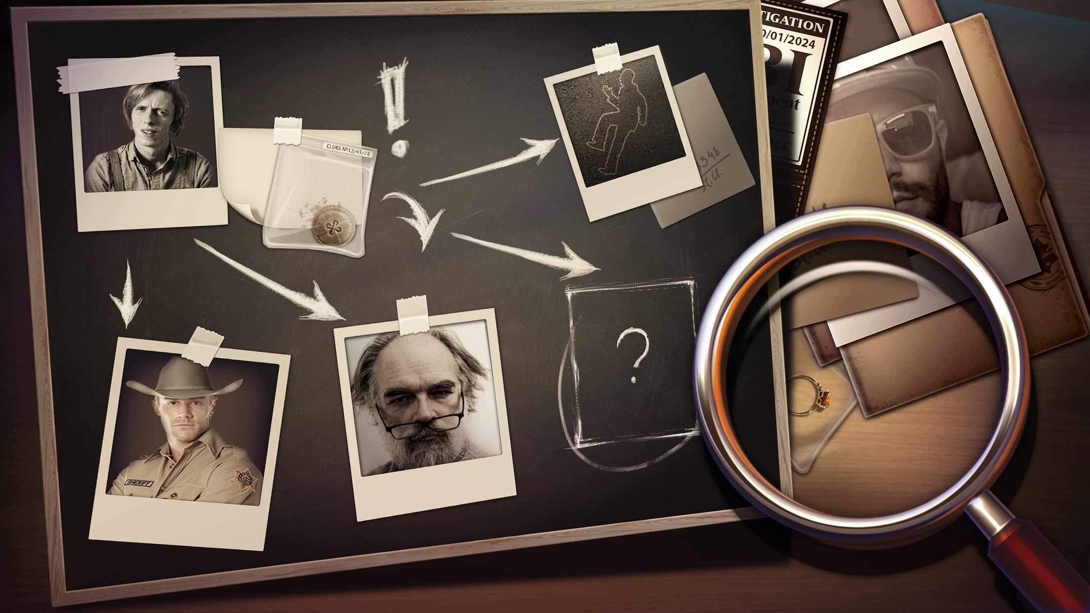 اسکرین شات 1 بازی WTF Detective: Criminal Games