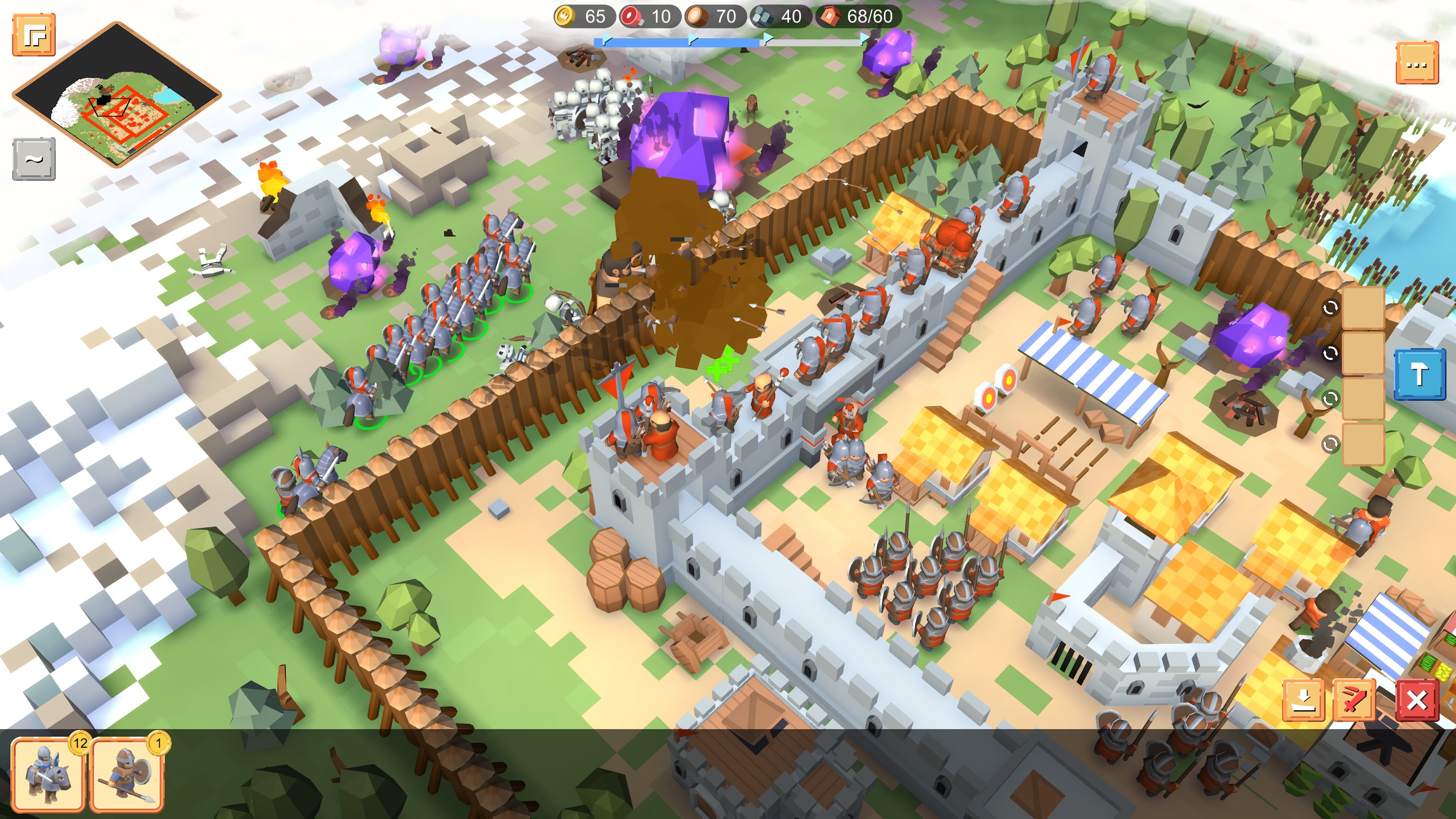 اسکرین شات 4 بازی RTS Siege Up! - Medieval War