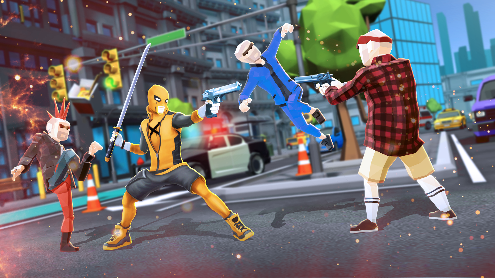 اسکرین شات بازی Shadow Hero: City Fighter 2