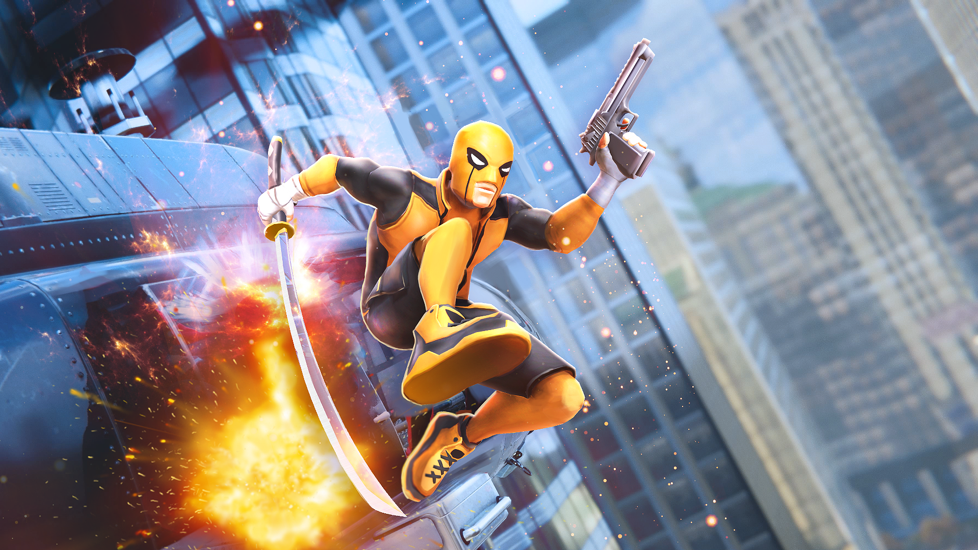 اسکرین شات بازی Shadow Hero: City Fighter 1