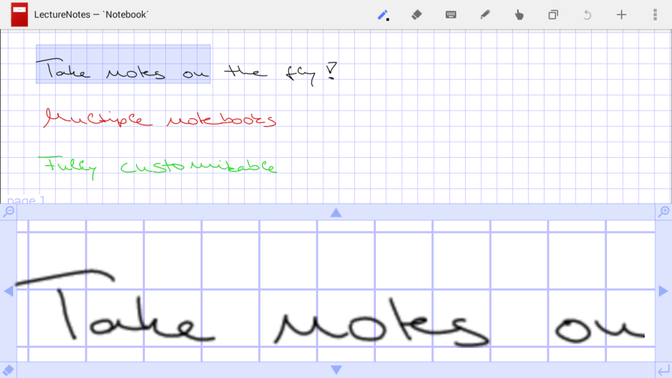 اسکرین شات 7 برنامه LectureNotes (Trial Version)