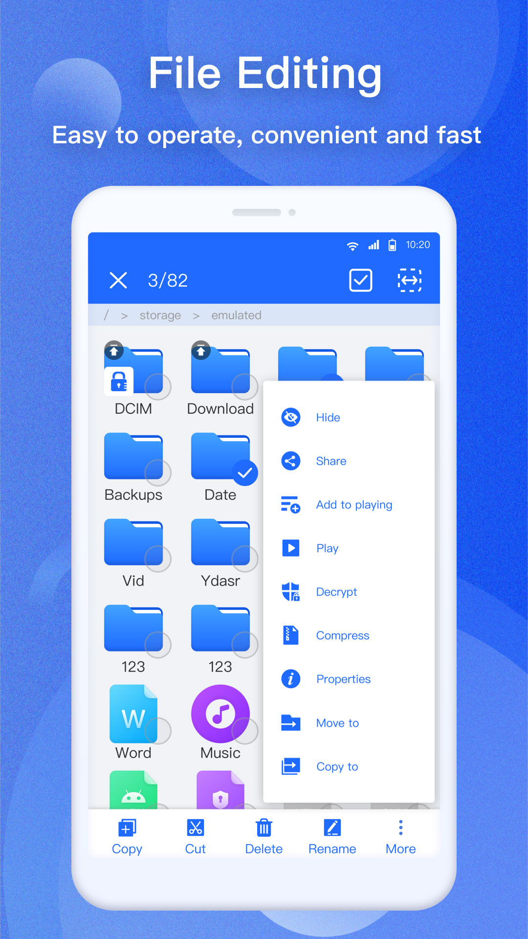 اسکرین شات 5 برنامه EX File Manager