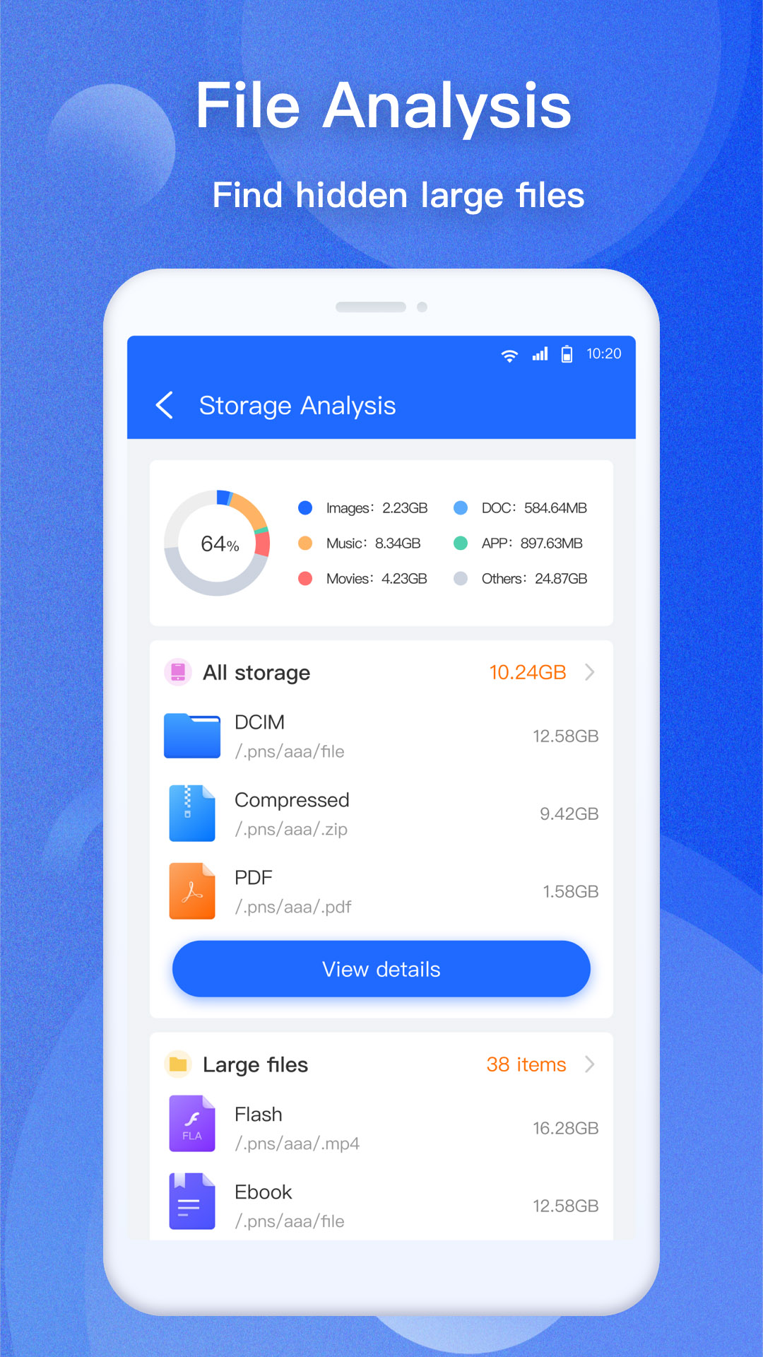 اسکرین شات 2 برنامه EX File Manager