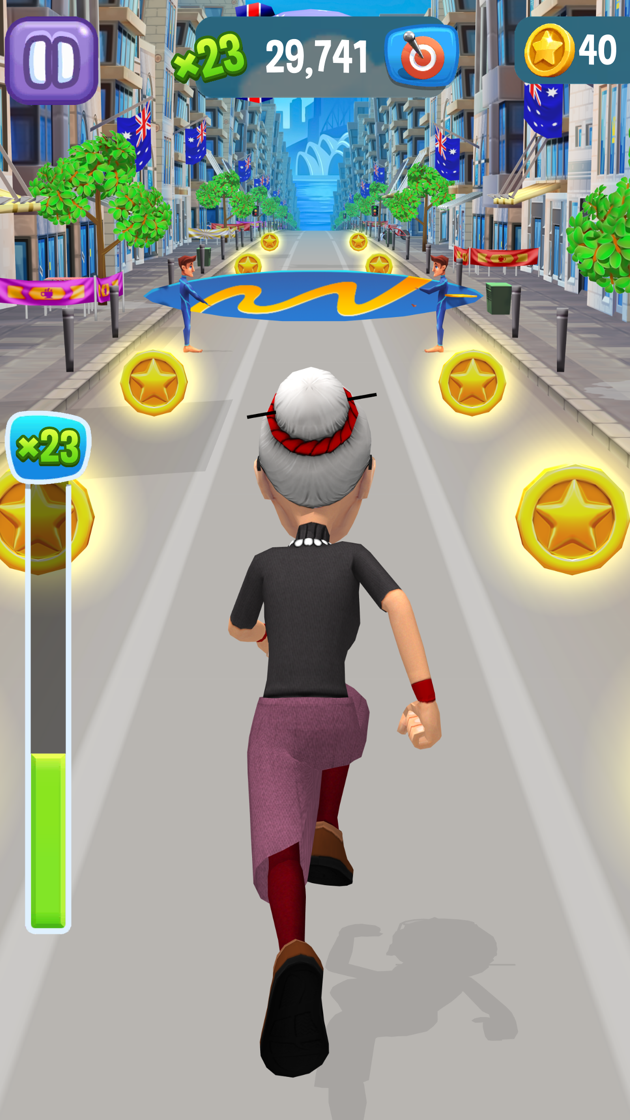 اسکرین شات 8 بازی Angry Gran Run - Running Game