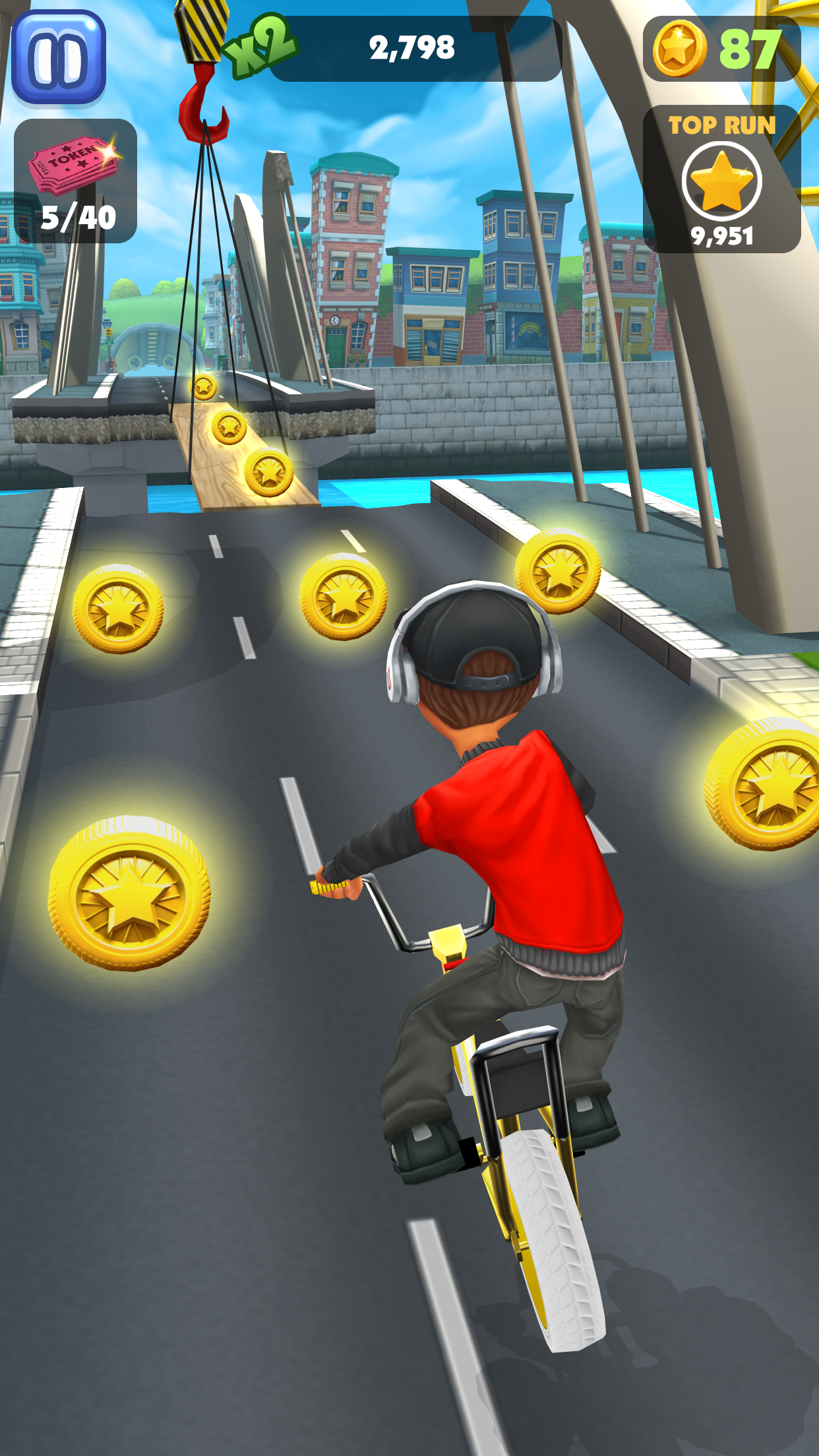 اسکرین شات 6 بازی Bike Blast- Bike Race Rush