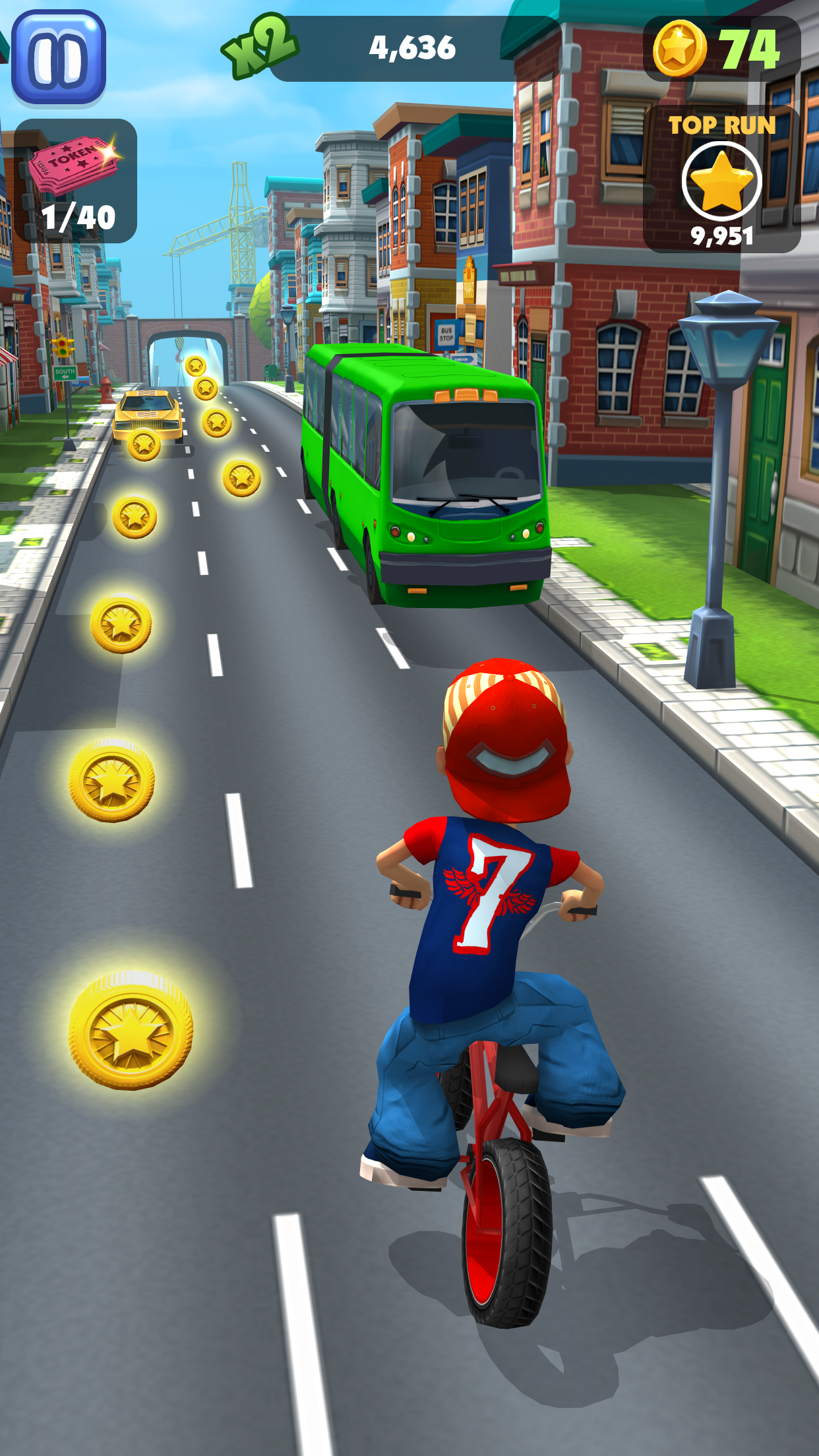 اسکرین شات 4 بازی Bike Blast- Bike Race Rush