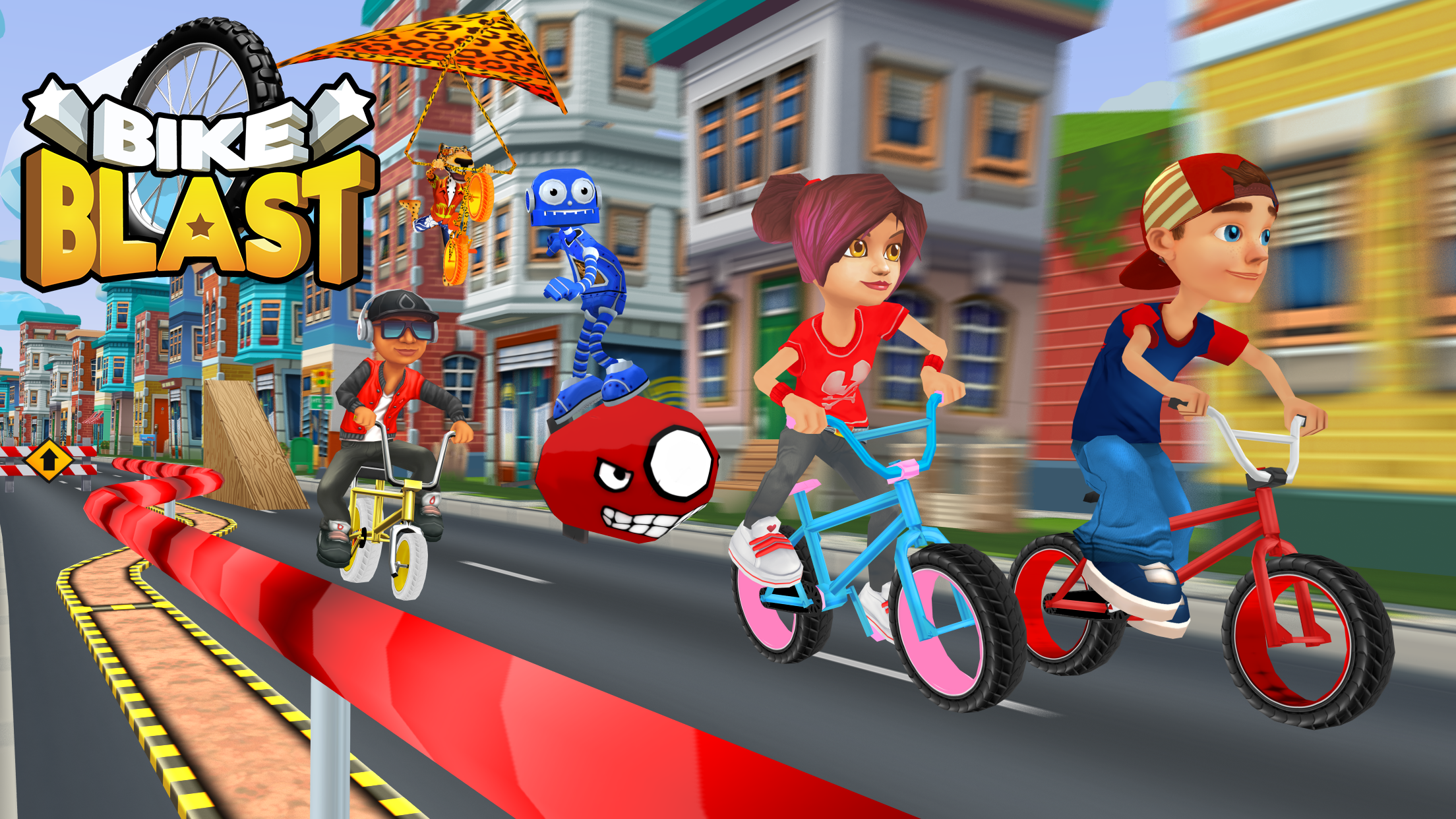 اسکرین شات 1 بازی Bike Blast- Bike Race Rush