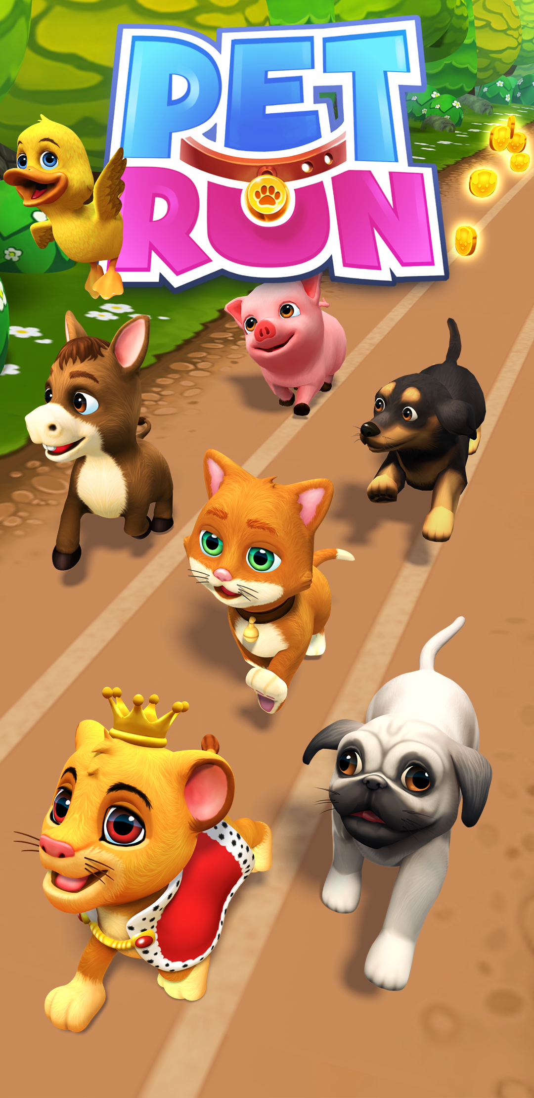 اسکرین شات 5 بازی Pet Run - Puppy Dog Game