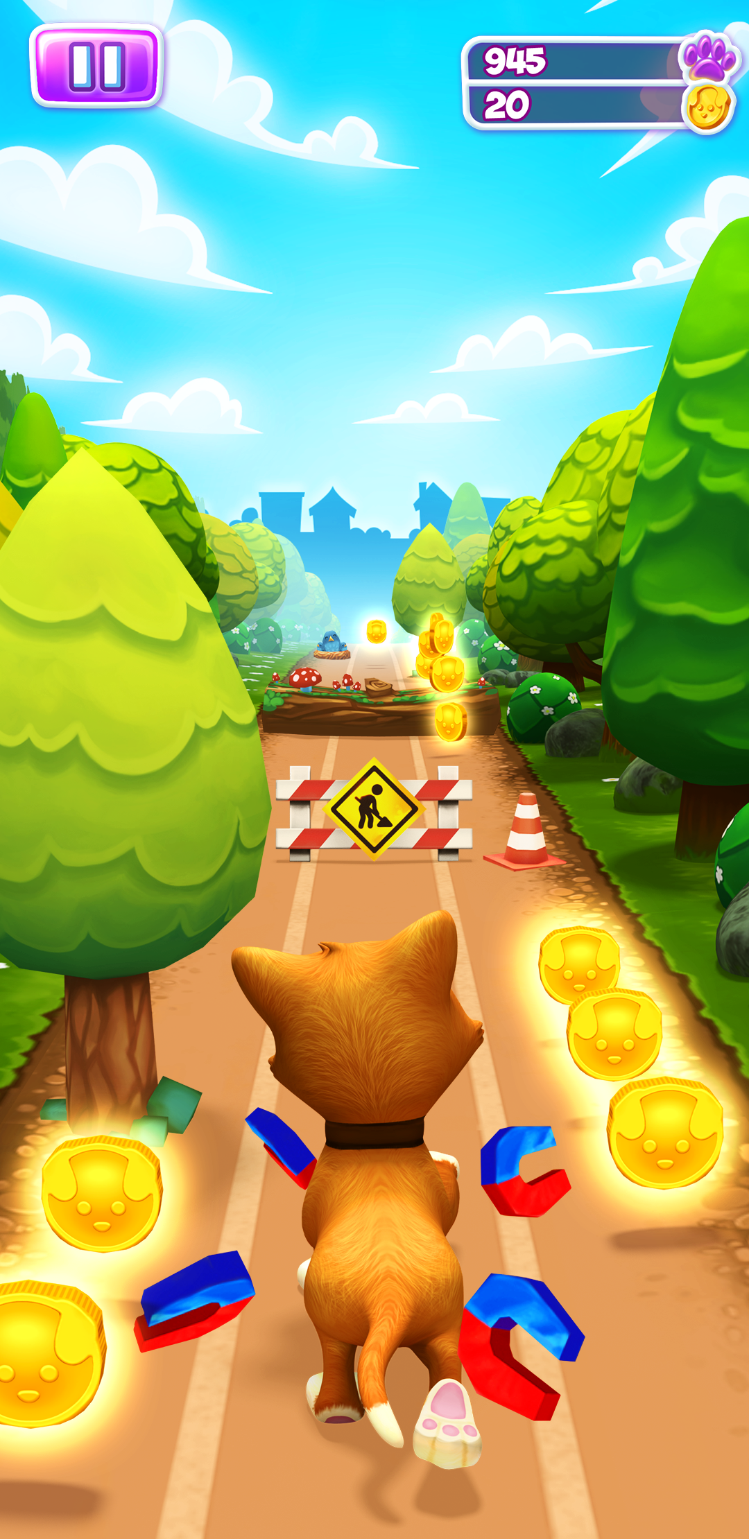 اسکرین شات 1 بازی Pet Run - Puppy Dog Game