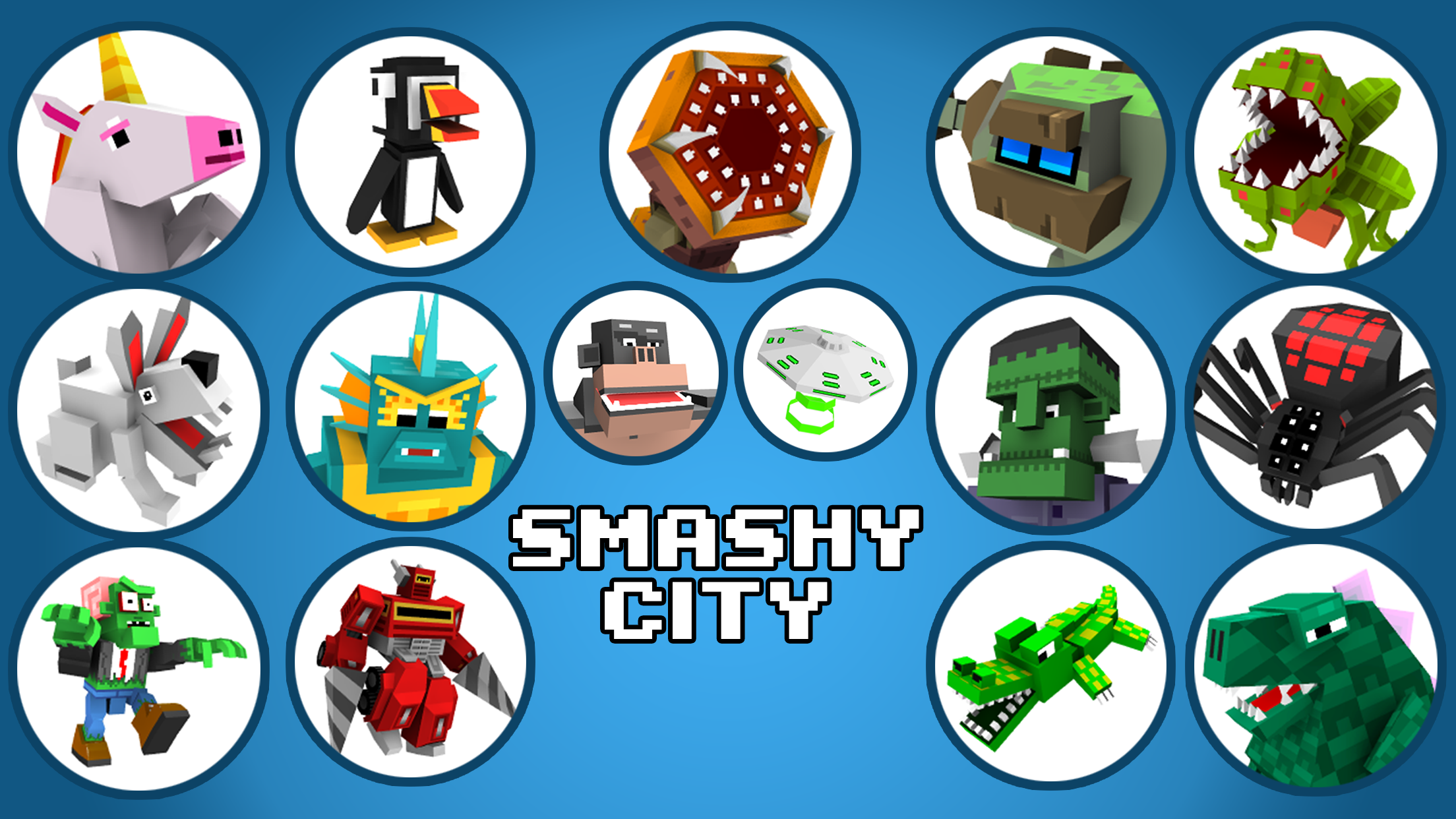 اسکرین شات 1 بازی Smashy City - Destruction Game