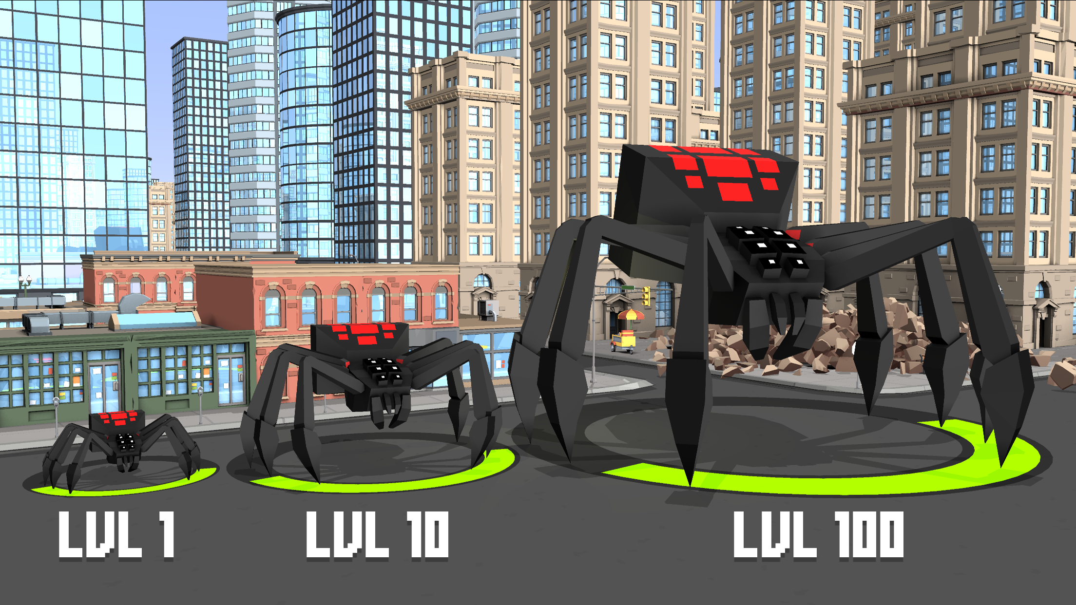 اسکرین شات 2 بازی Smashy.io Monster Battles